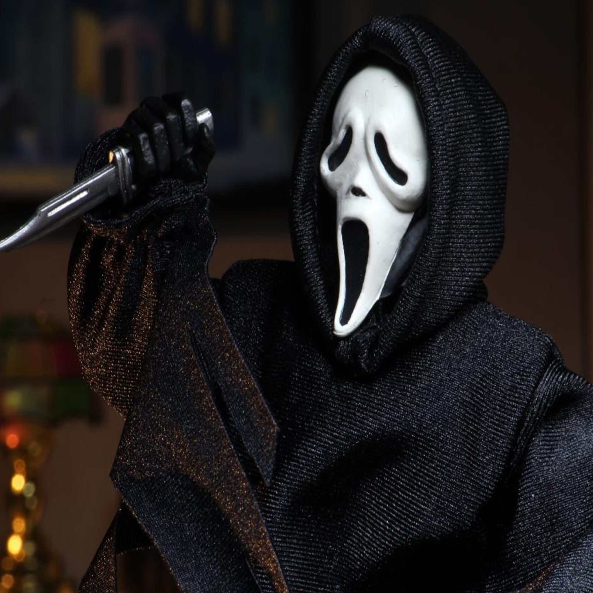 NECA Scream Ghost Face Retro Clothed Action Figure 20cm – Scream, NECA, 20 cm, brand new collector item, Uncanny Collectibles Dublin Ireland
