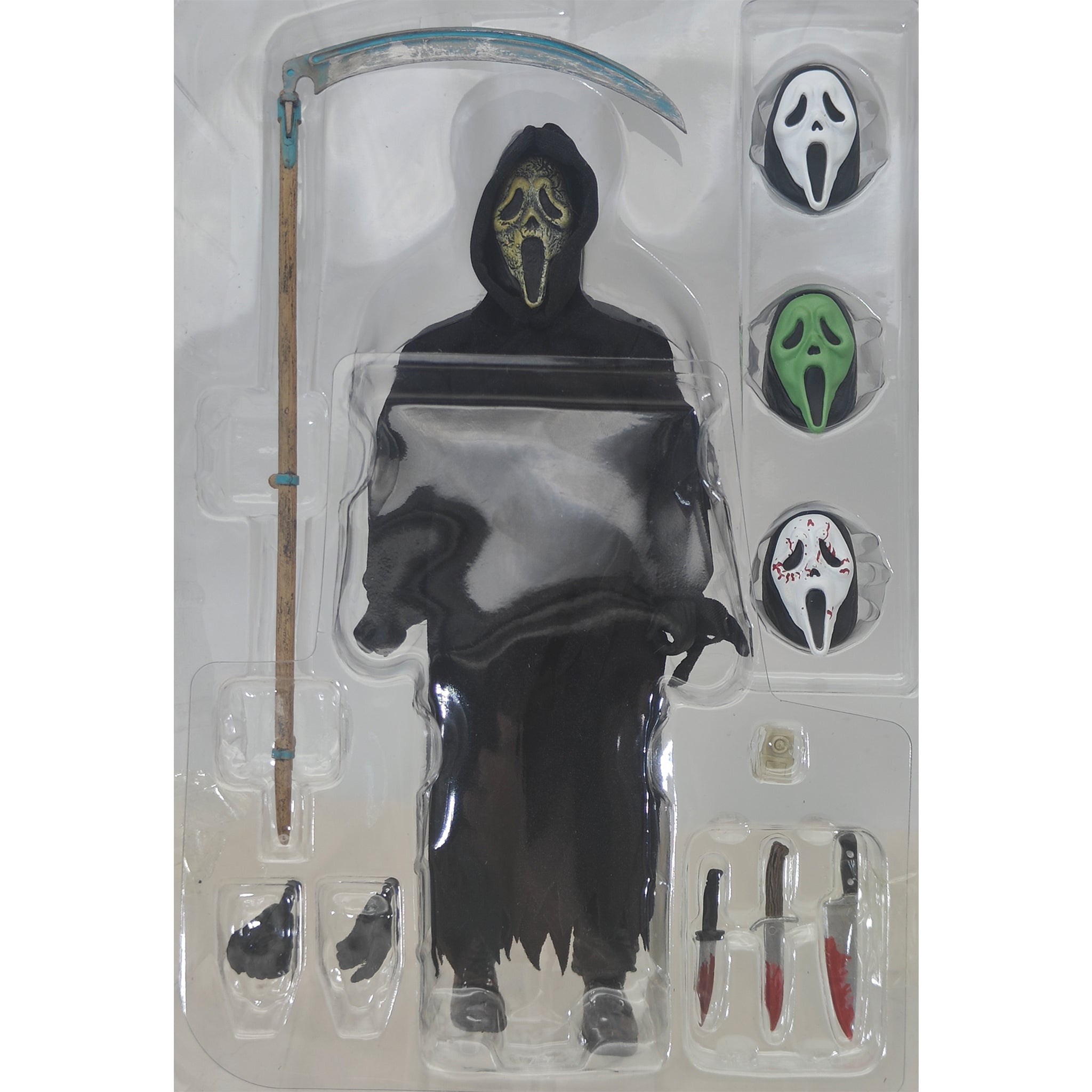 NECA Scream Ultimate Ghostface Action Figure 18cm - Used – Scream, NECA, 18 cm, 2023, pre-owned collector piece, Uncanny Collectibles Dublin Ireland