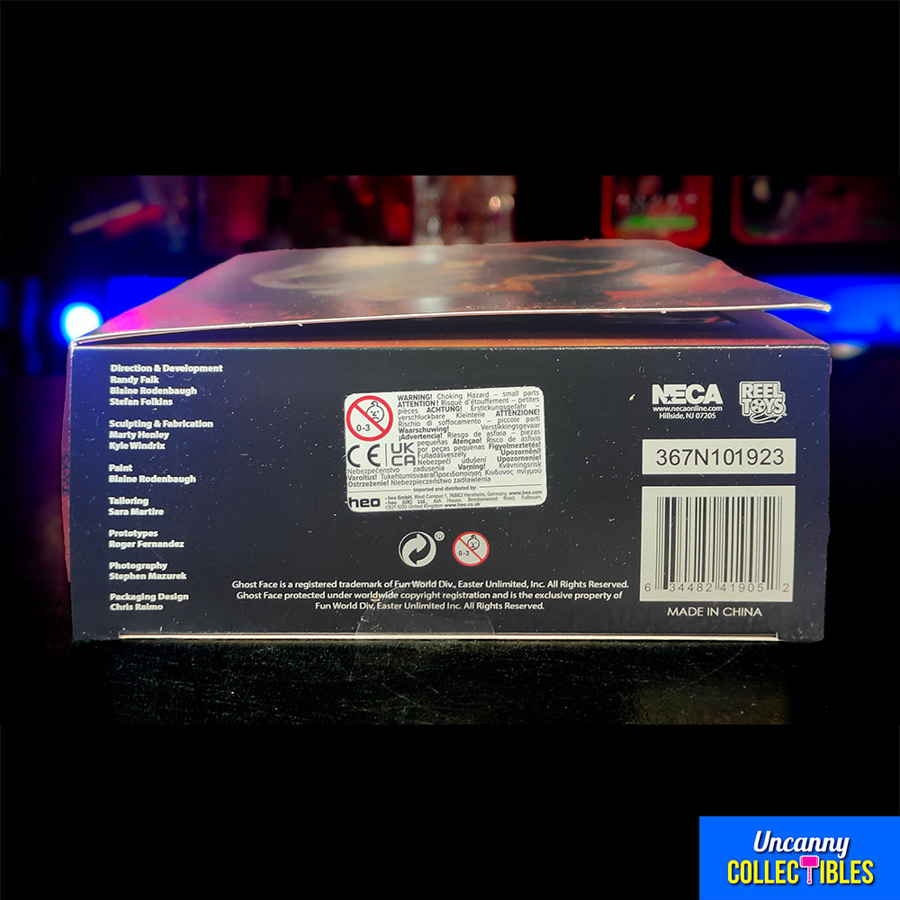 NECA Scream Ultimate Ghostface Inferno 18 cm Action Figure – Scream, NECA, 18 cm, 2024, brand new collector item, Uncanny Collectibles Dublin Ireland