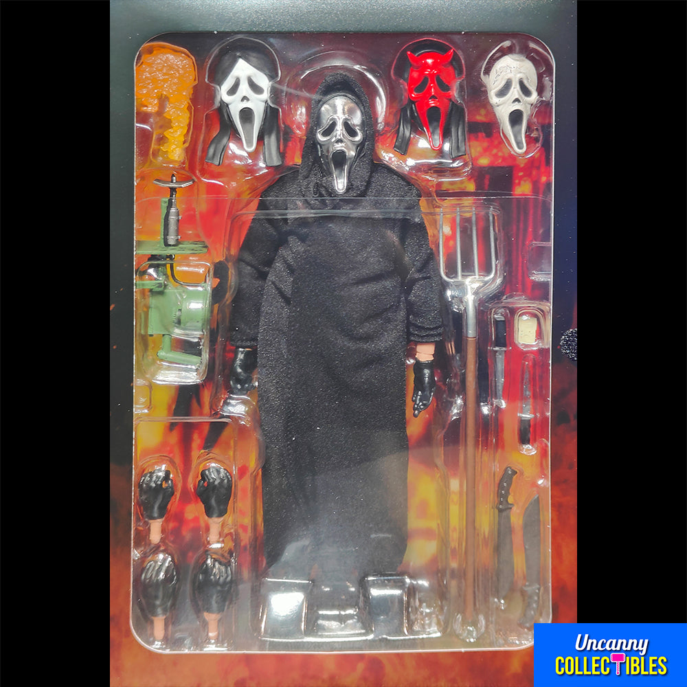 Buy Neca Scream Ultimate Ghostface Inferno 18 Cm Action Figure collectible online at Uncanny Collectibles