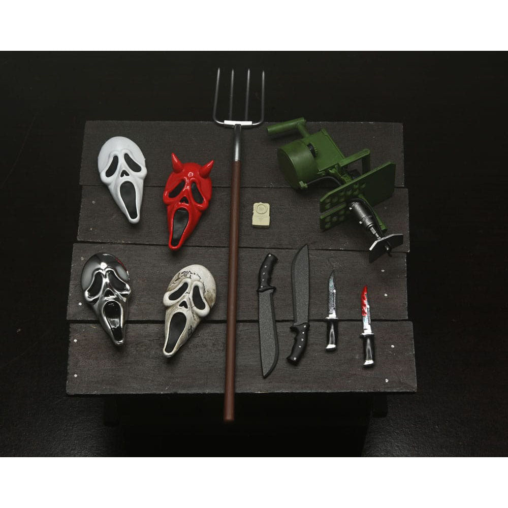Buy Neca Scream Ultimate Ghostface Inferno 18 Cm Action Figure collectible online at Uncanny Collectibles