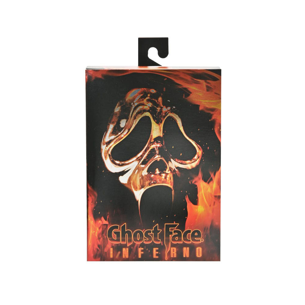NECA Scream Ultimate Ghostface Inferno 18 cm Action Figure – Scream, NECA, 18 cm, 2024, brand new collector item, Uncanny Collectibles Dublin Ireland