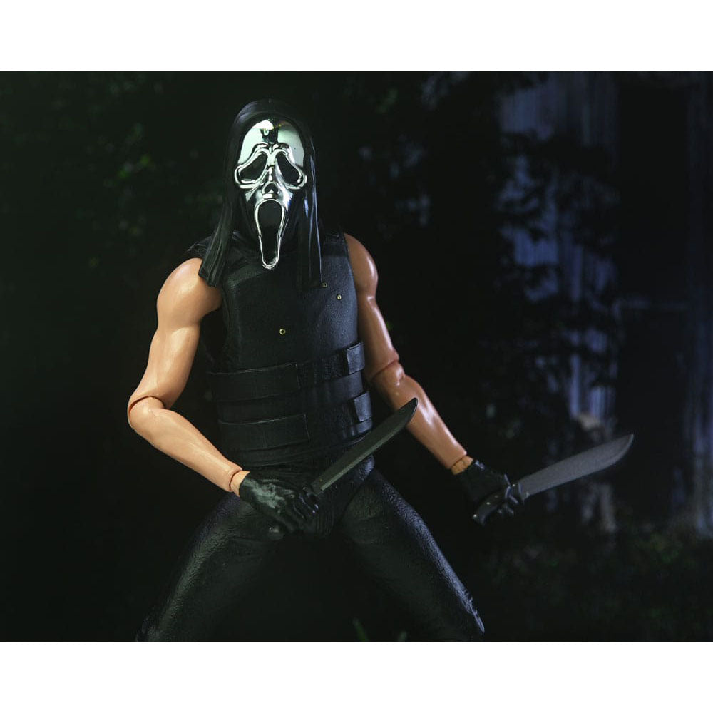 NECA Scream Ultimate Ghostface Inferno 18 cm Action Figure – Scream, NECA, 18 cm, 2024, brand new collector item, Uncanny Collectibles Dublin Ireland