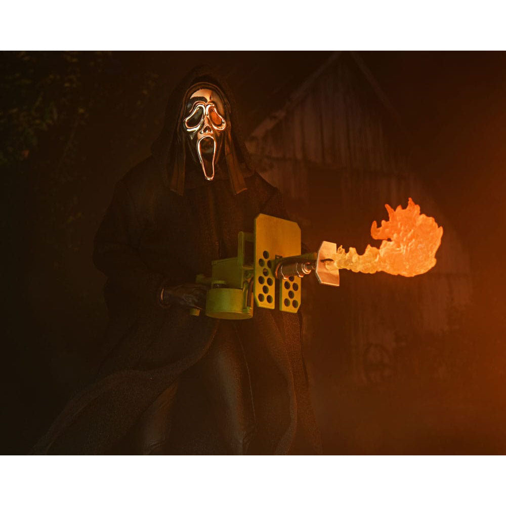 NECA Scream Ultimate Ghostface Inferno 18 cm Action Figure – Scream, NECA, 18 cm, 2024, brand new collector item, Uncanny Collectibles Dublin Ireland