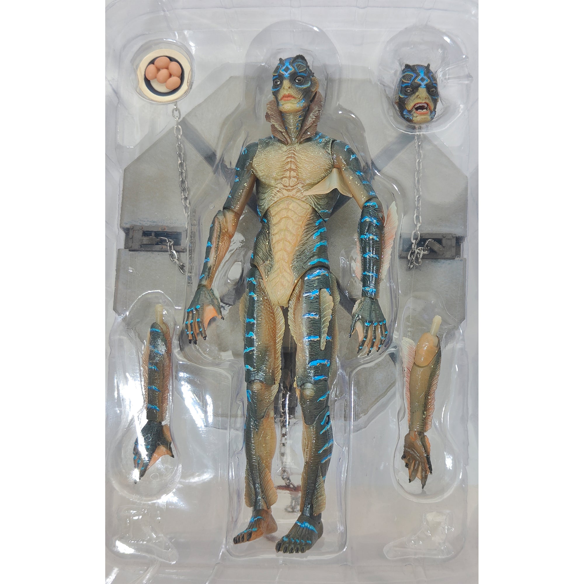 NECA Shape Of Water Amphibian Man Action Figure 18cm Guillermo Del Toro