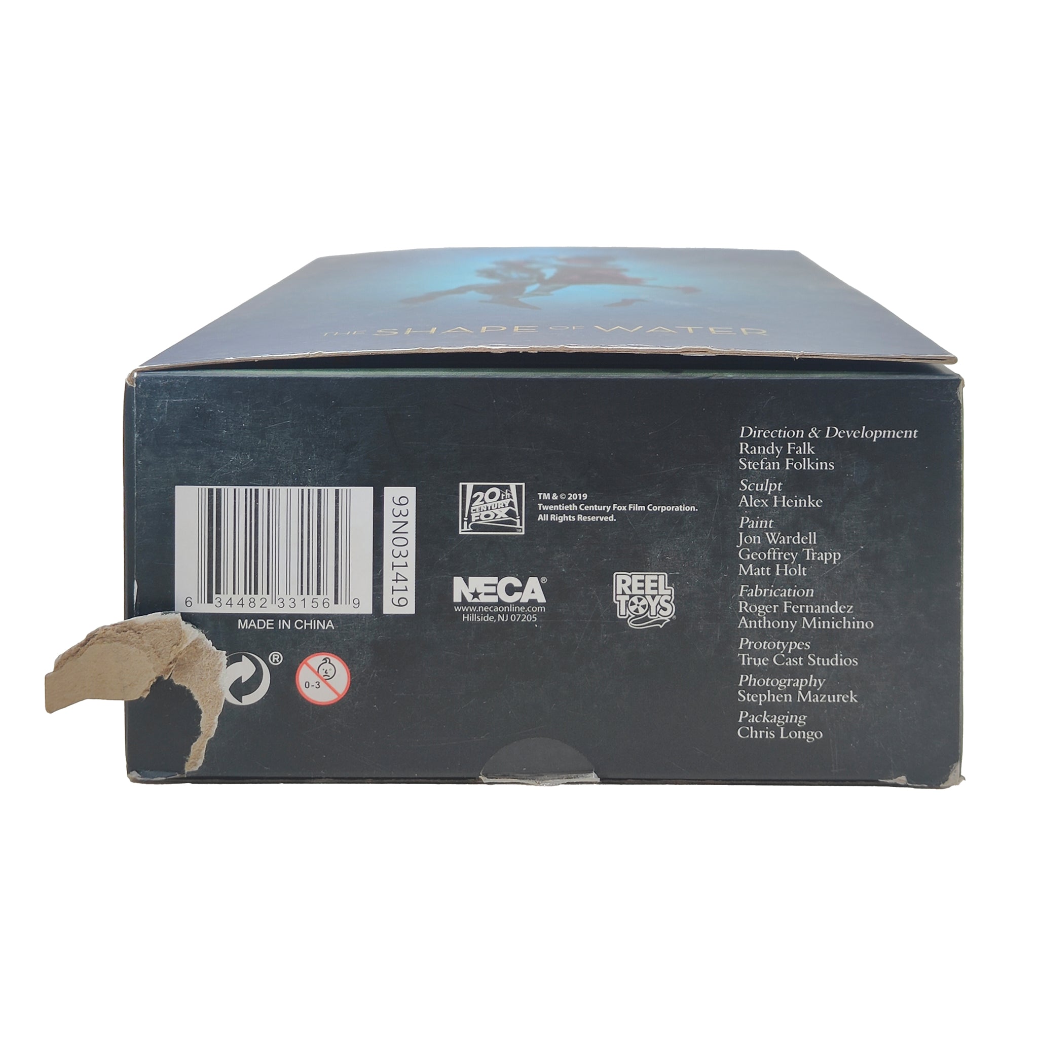 NECA Shape Of Water Amphibian Man Action Figure 18cm Guillermo Del Toro – Movie Icons & Heroes, NECA, 18 cm, 2019, pre-owned collector piece, Uncanny Collectibles Dublin Ireland