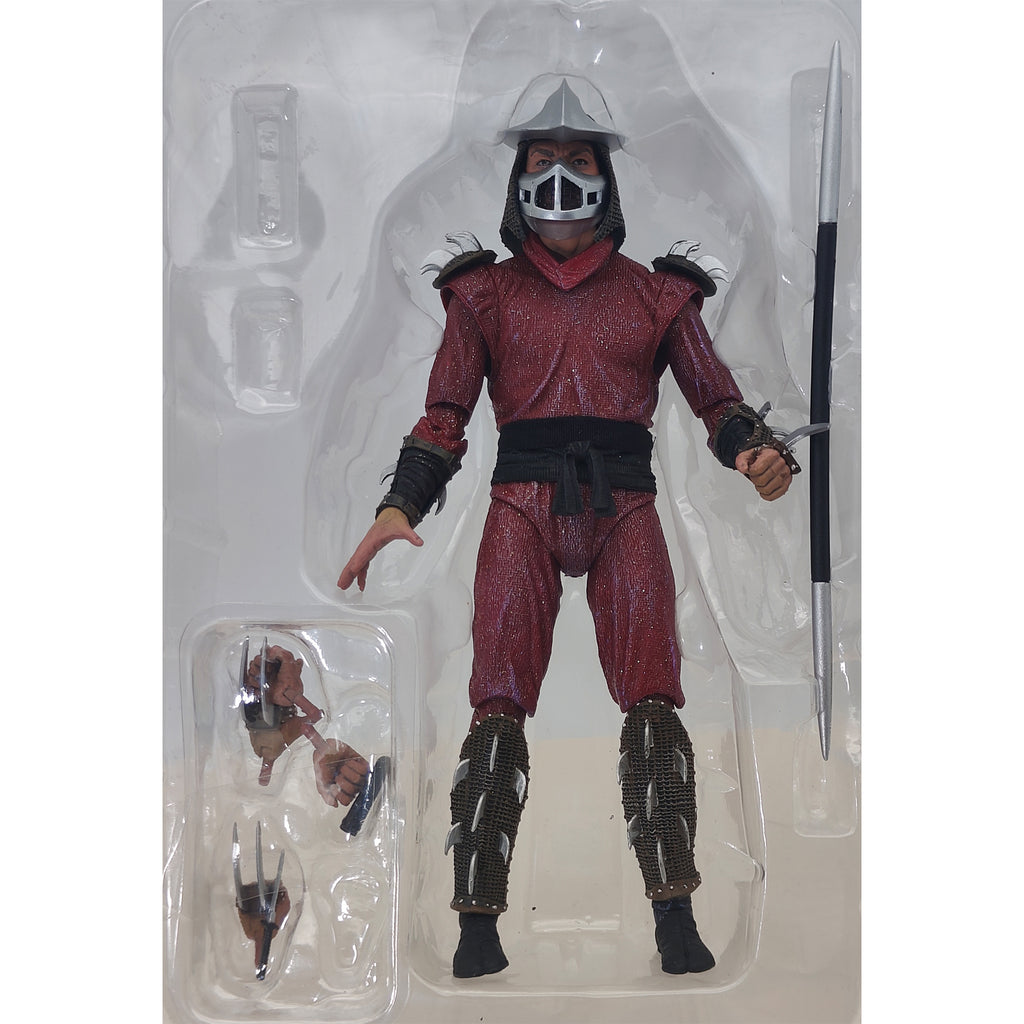 NECA Shredder Teenage Mutant Ninja Turtles 1990s Movie Action Figure 2019 18cm – Teenage Mutant Ninja Turtles, NECA, 18 cm, 2019, pre-owned collector piece, Uncanny Collectibles Dublin Ireland