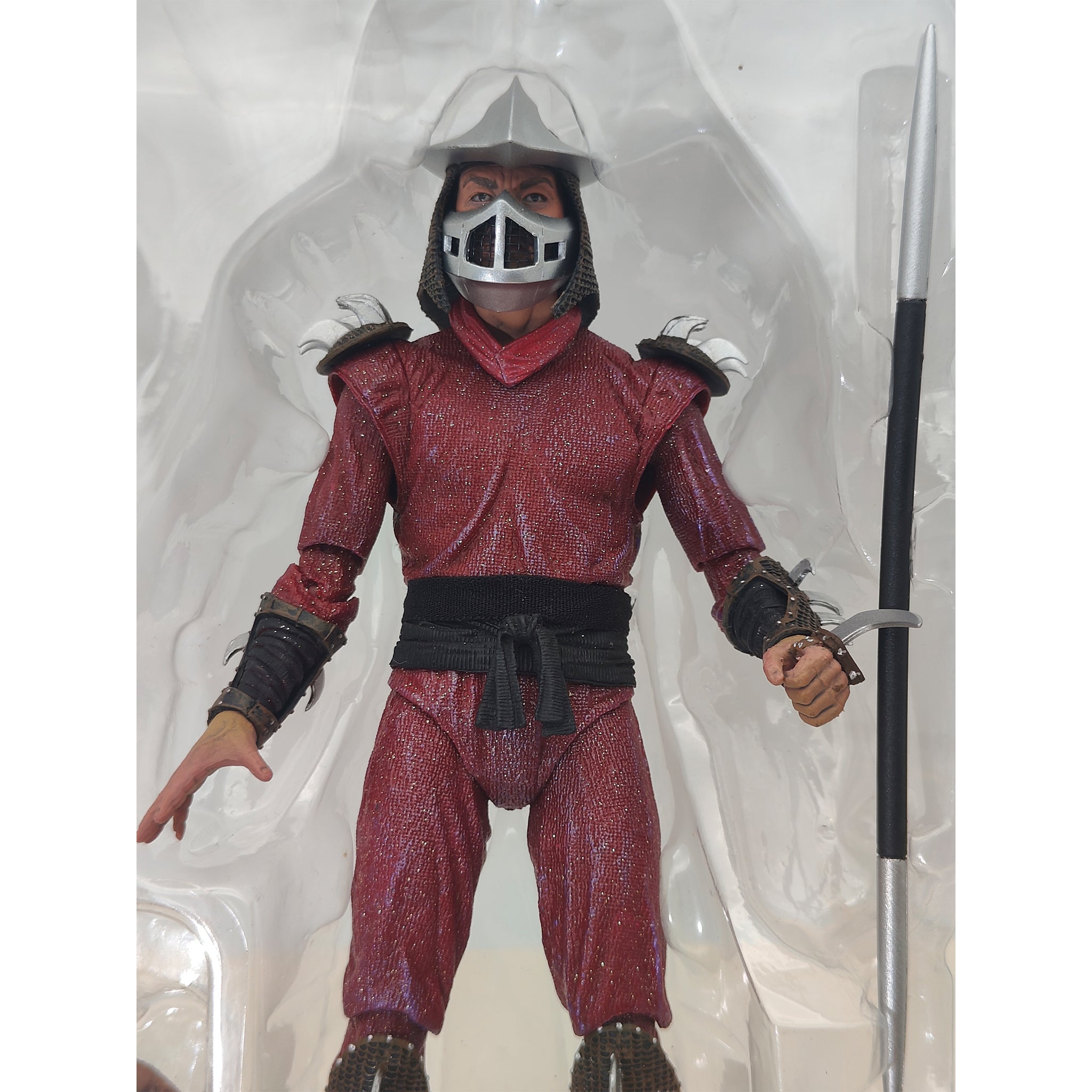 NECA Shredder Teenage Mutant Ninja Turtles 1990s Movie Action Figure 2019 18cm – Teenage Mutant Ninja Turtles, NECA, 18 cm, 2019, pre-owned collector piece, Uncanny Collectibles Dublin Ireland
