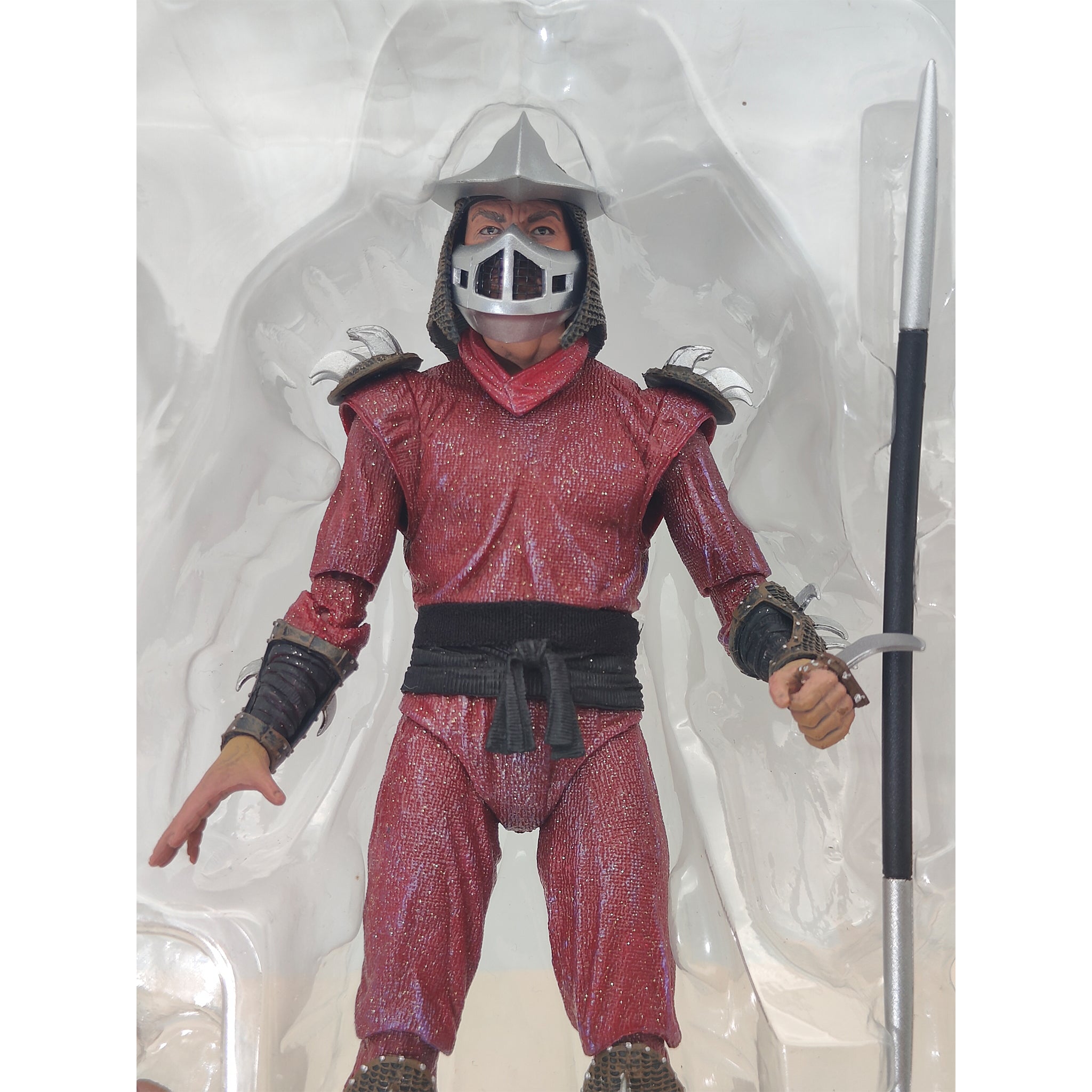 NECA Shredder Teenage Mutant Ninja Turtles 1990s Movie Action Figure 2019 18cm – Teenage Mutant Ninja Turtles, NECA, 18 cm, 2019, pre-owned collector piece, Uncanny Collectibles Dublin Ireland
