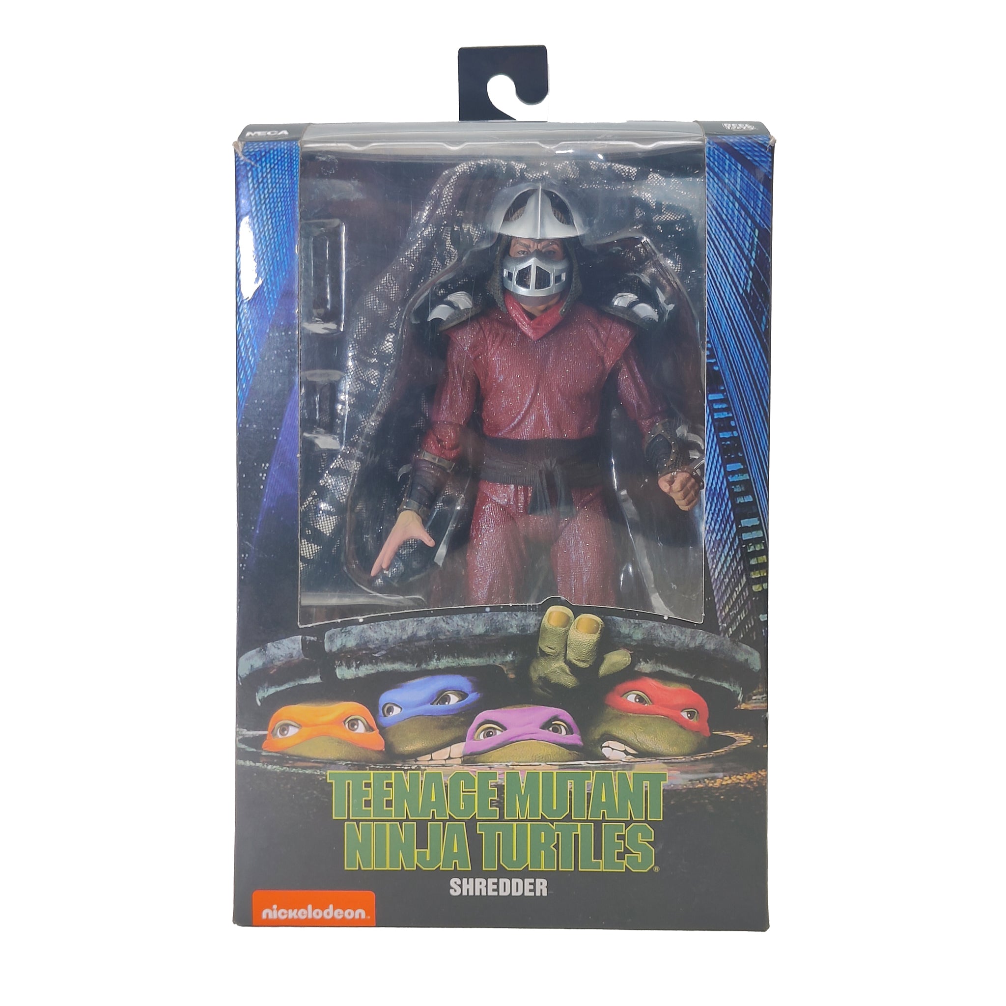 NECA Shredder Teenage Mutant Ninja Turtles 1990s Movie Action Figure 2019 18cm – Teenage Mutant Ninja Turtles, NECA, 18 cm, 2019, pre-owned collector piece, Uncanny Collectibles Dublin Ireland