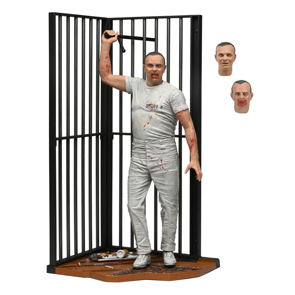 NECA Silence of the Lambs Dr Hannibal Lecter Prison Escape Action Figure 18 cm