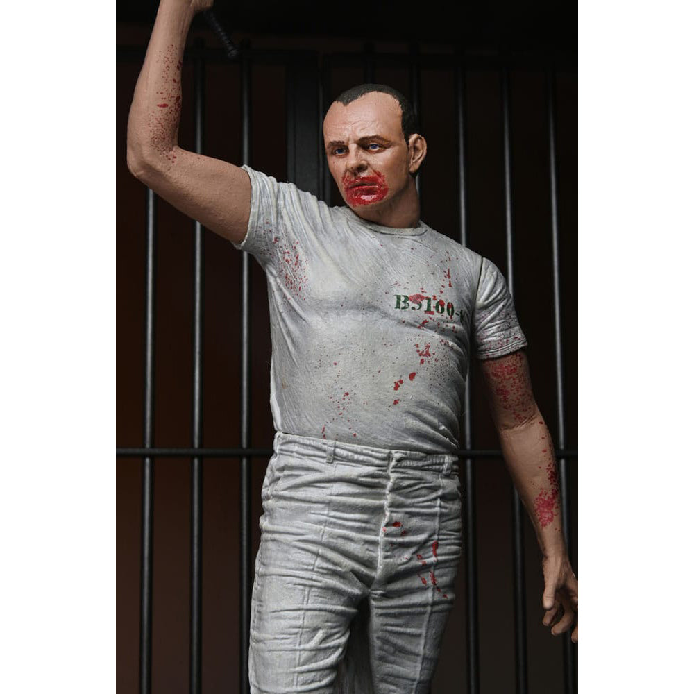 NECA Silence of the Lambs Dr Hannibal Lecter Prison Escape Action Figure 18 cm