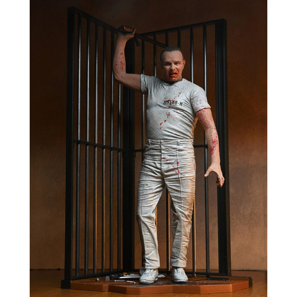 NECA Silence of the Lambs Dr Hannibal Lecter Prison Escape Action Figure 18 cm