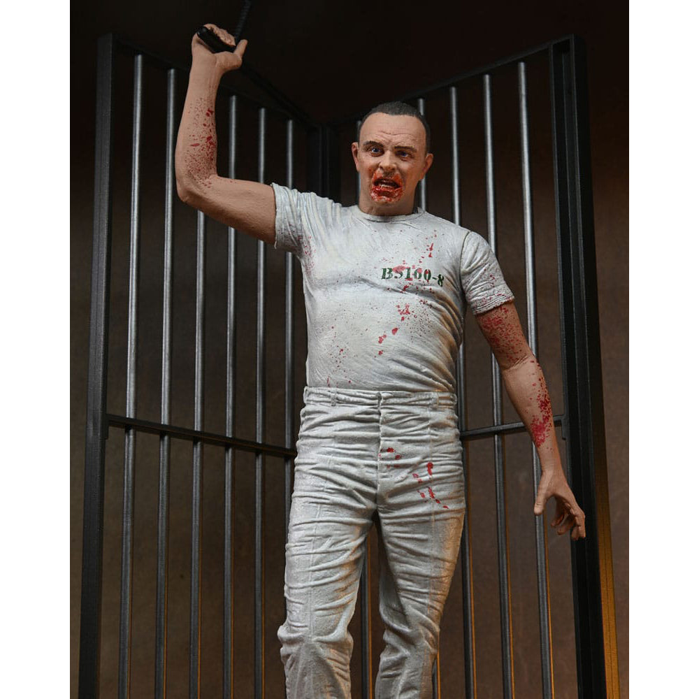 NECA Silence of the Lambs Dr Hannibal Lecter Prison Escape Action Figure 18 cm