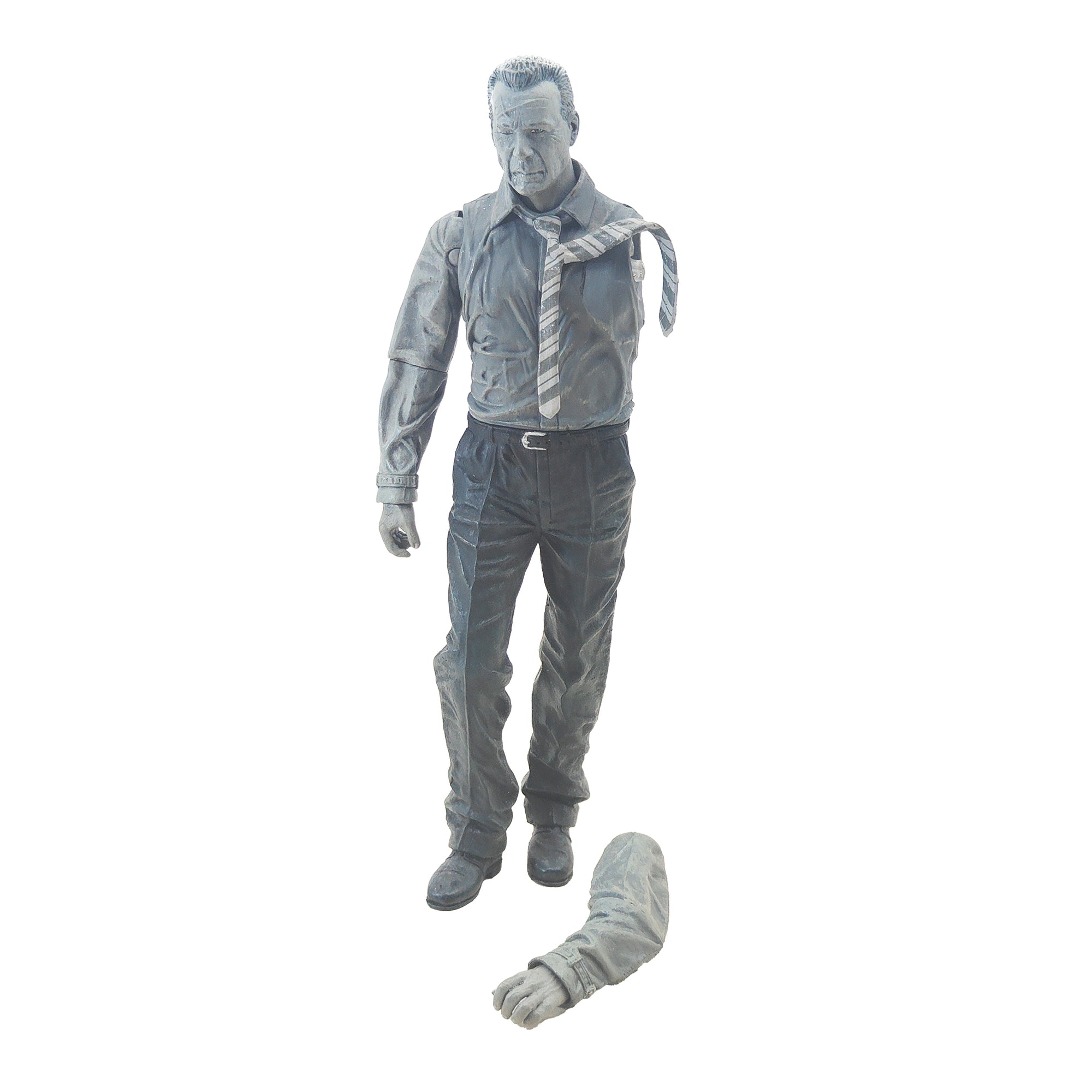 NECA Sin City Hartigan Black & White Action Figure 2005 18cm - For Parts / Repair