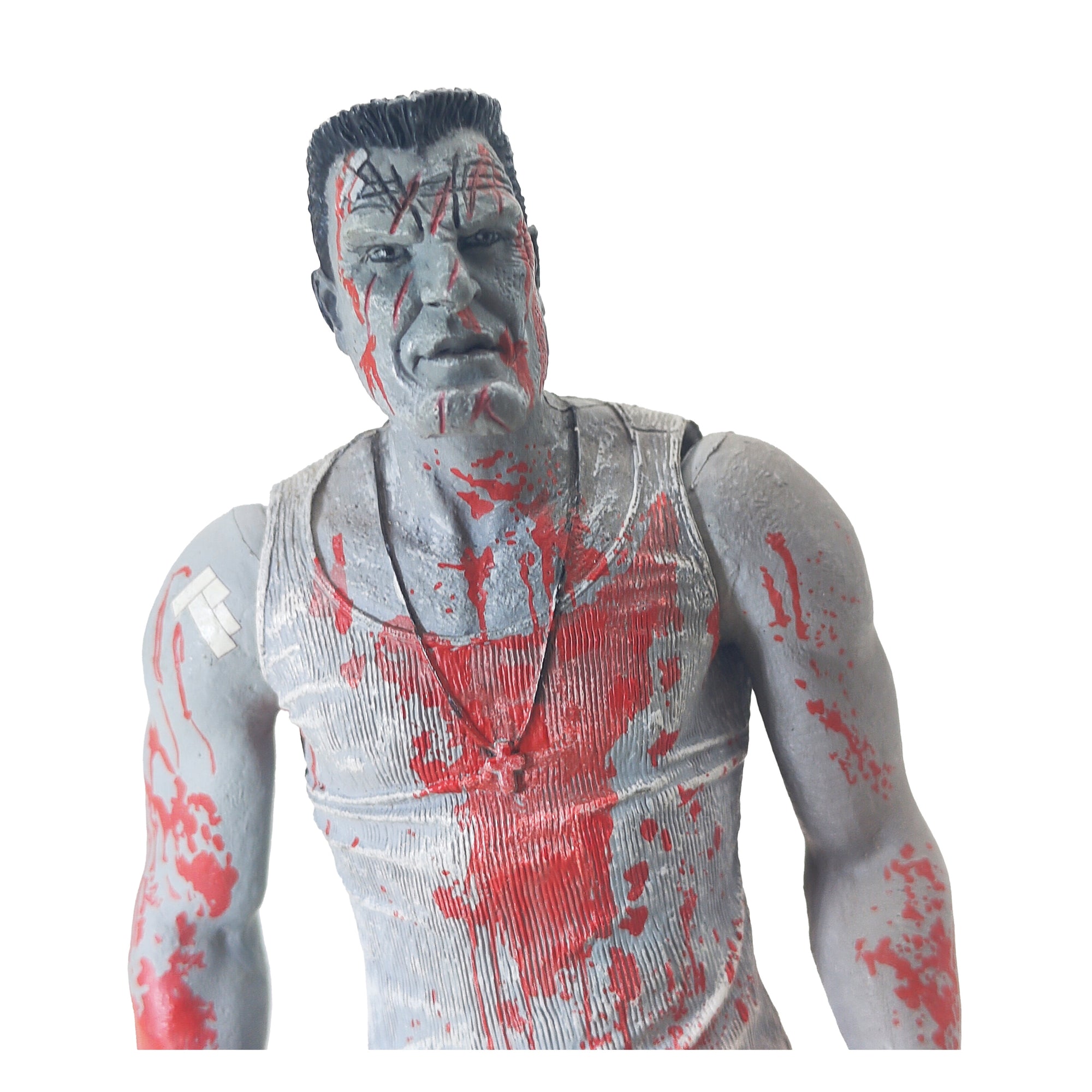 NECA Sin City Marv Bloody Black & White Variant Action Figure 2005 18cm