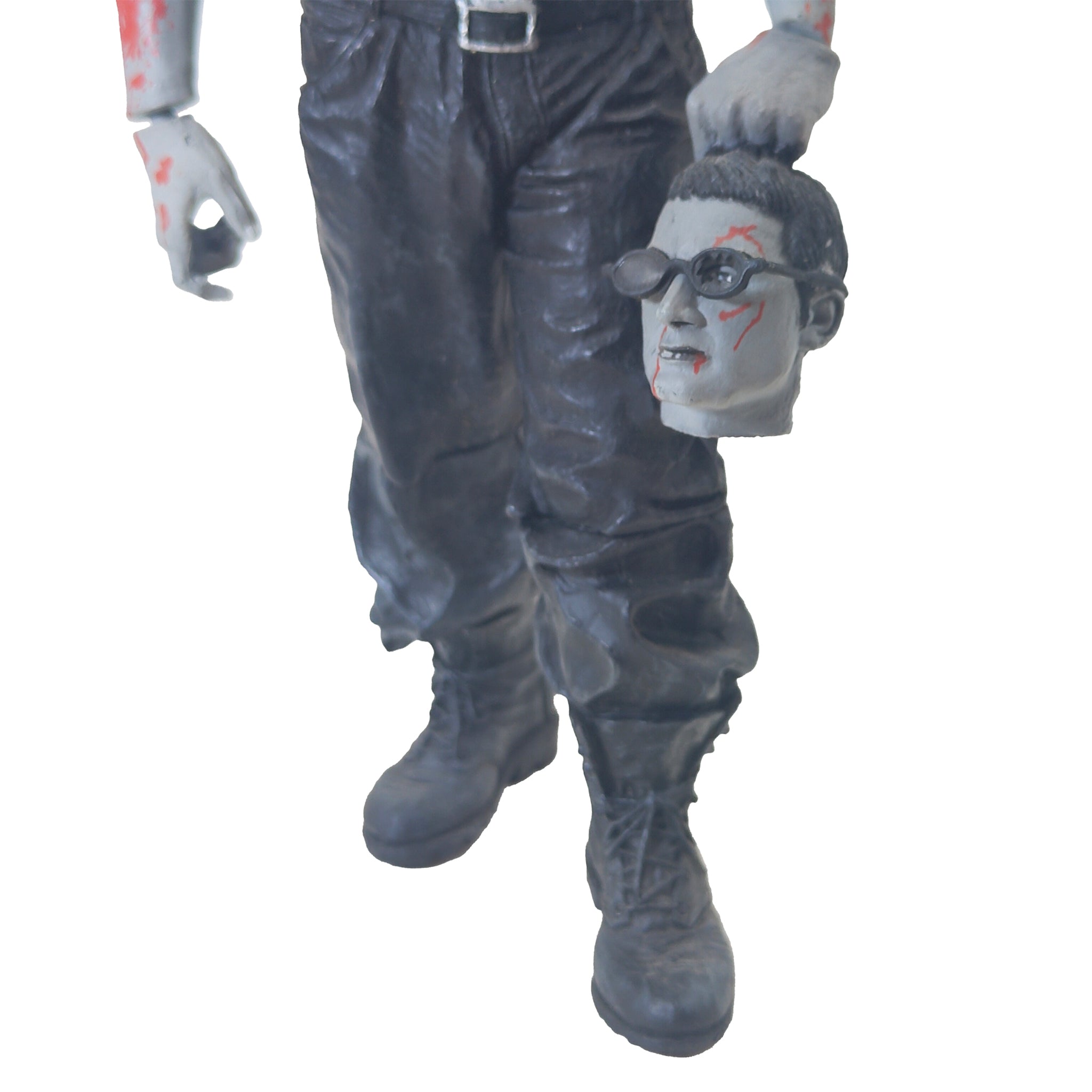 NECA Sin City Marv Bloody Black & White Variant Action Figure 2005 18cm – Movie Icons & Heroes, NECA, 18 cm, 2005, pre-owned collector piece, Uncanny Collectibles Dublin Ireland