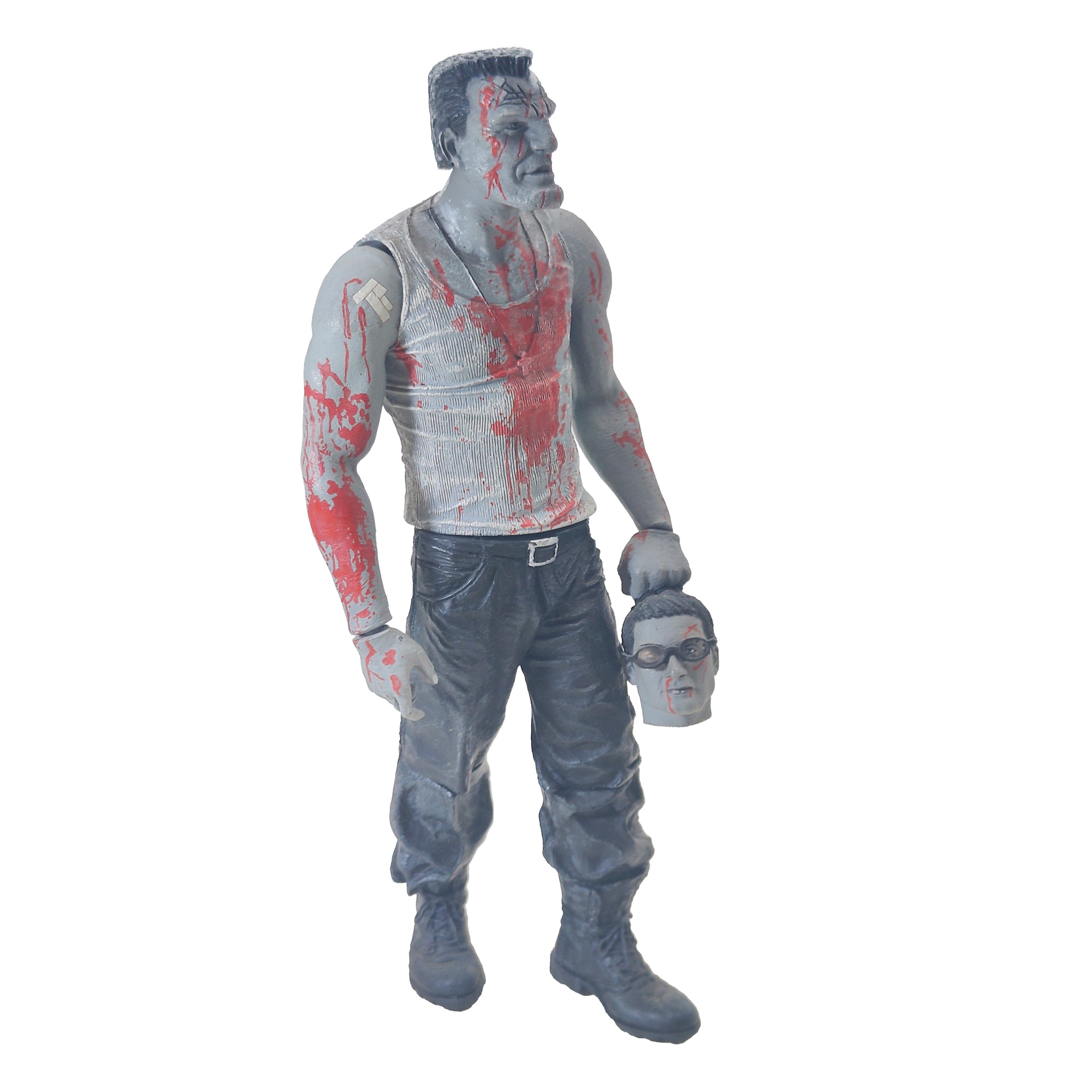 NECA Sin City Marv Bloody Black & White Variant Action Figure 2005 18cm – Movie Icons & Heroes, NECA, 18 cm, 2005, pre-owned collector piece, Uncanny Collectibles Dublin Ireland