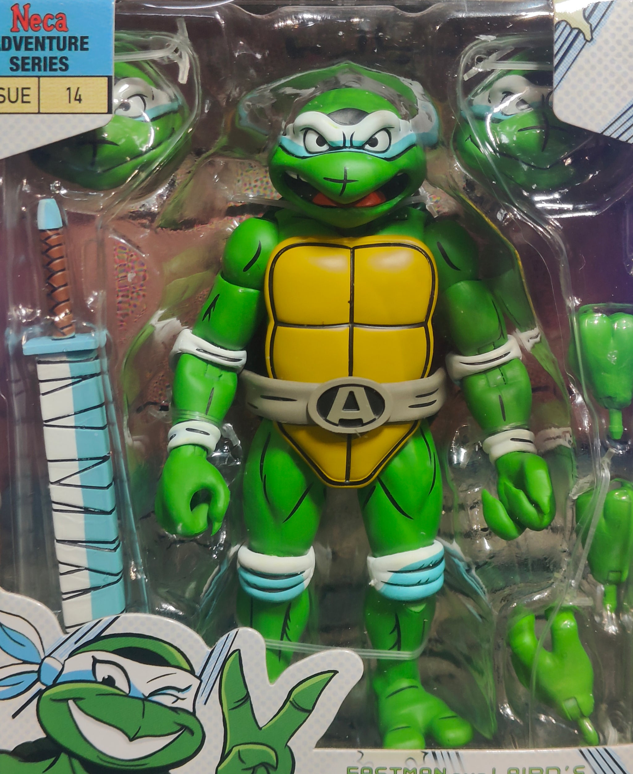 NECA Teenage Mutant Ninja Turtles April O Neil 5th Turtle Action Figure – Teenage Mutant Ninja Turtles, NECA, 18 cm, brand new collector item, Uncanny Collectibles Dublin Ireland