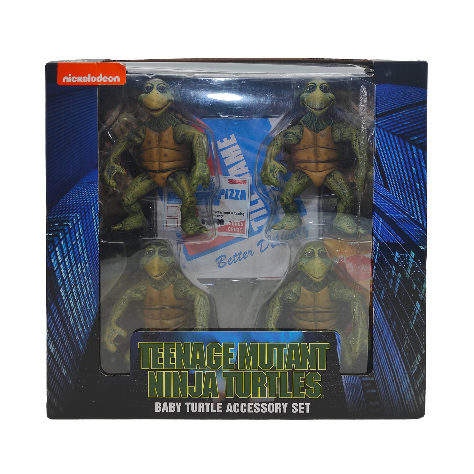 NECA Teenage Mutant Ninja Turtles Baby Turtles 1990s Movie 1:4 Scale Action Figure Set  2019