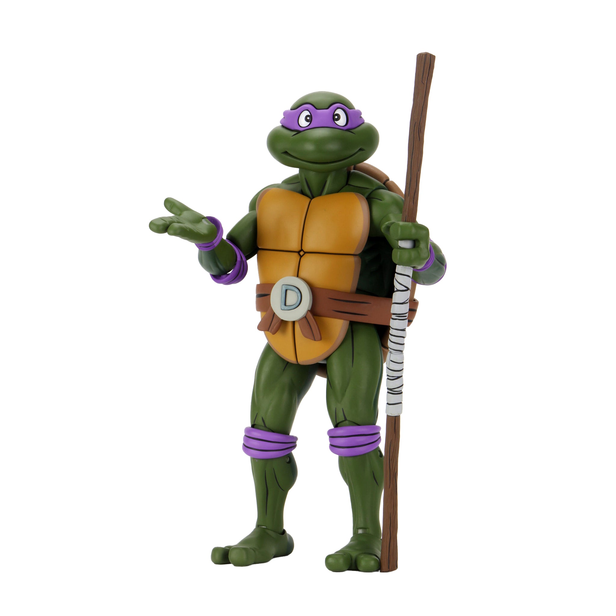 NECA Teenage Mutant Ninja Turtles Cartoon Giant Size Donatello 1/4 Scale Action Figure, 46cm, new