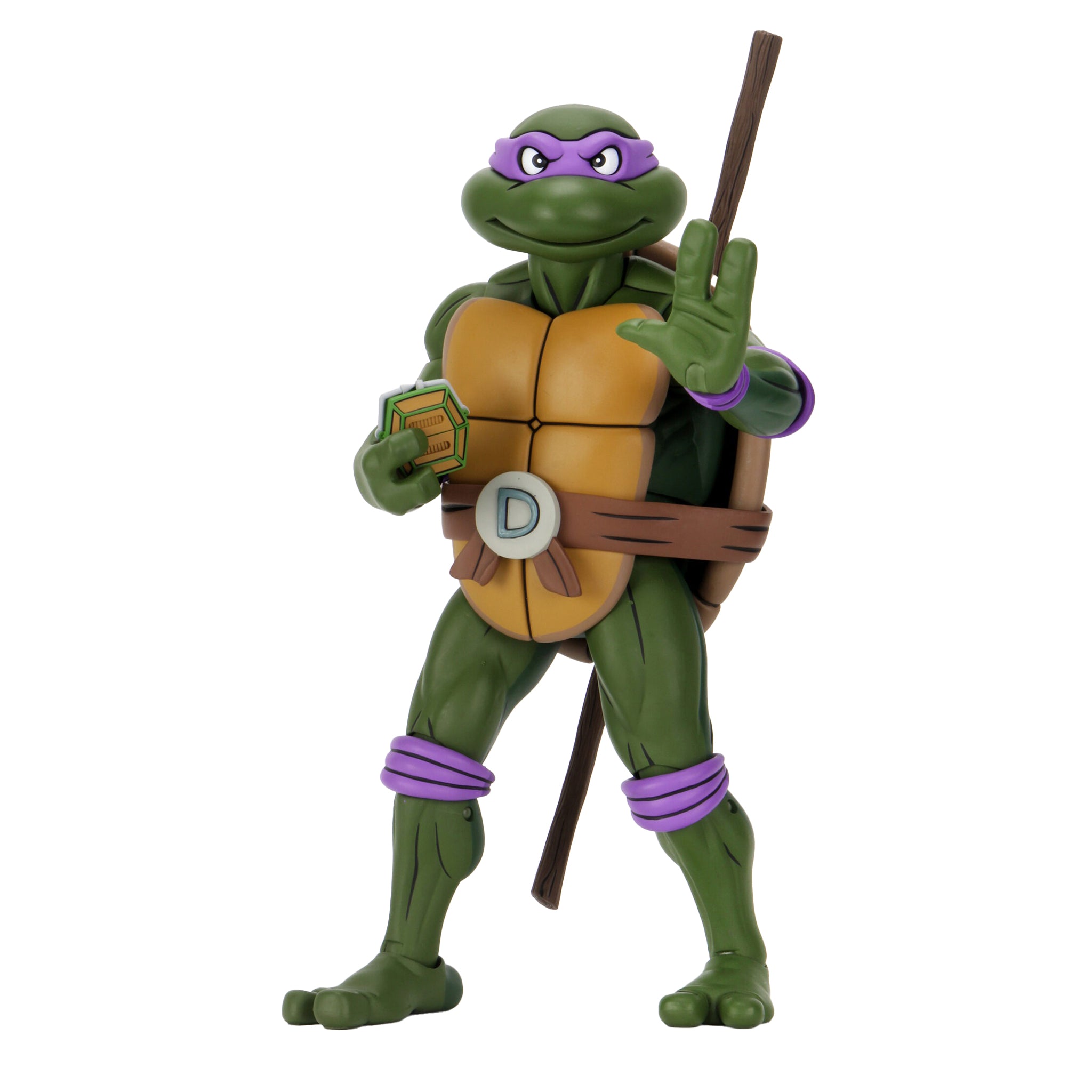 NECA Teenage Mutant Ninja Turtles Cartoon Giant Size Donatello 1/4 Scale Action Figure – photo 4 of 11