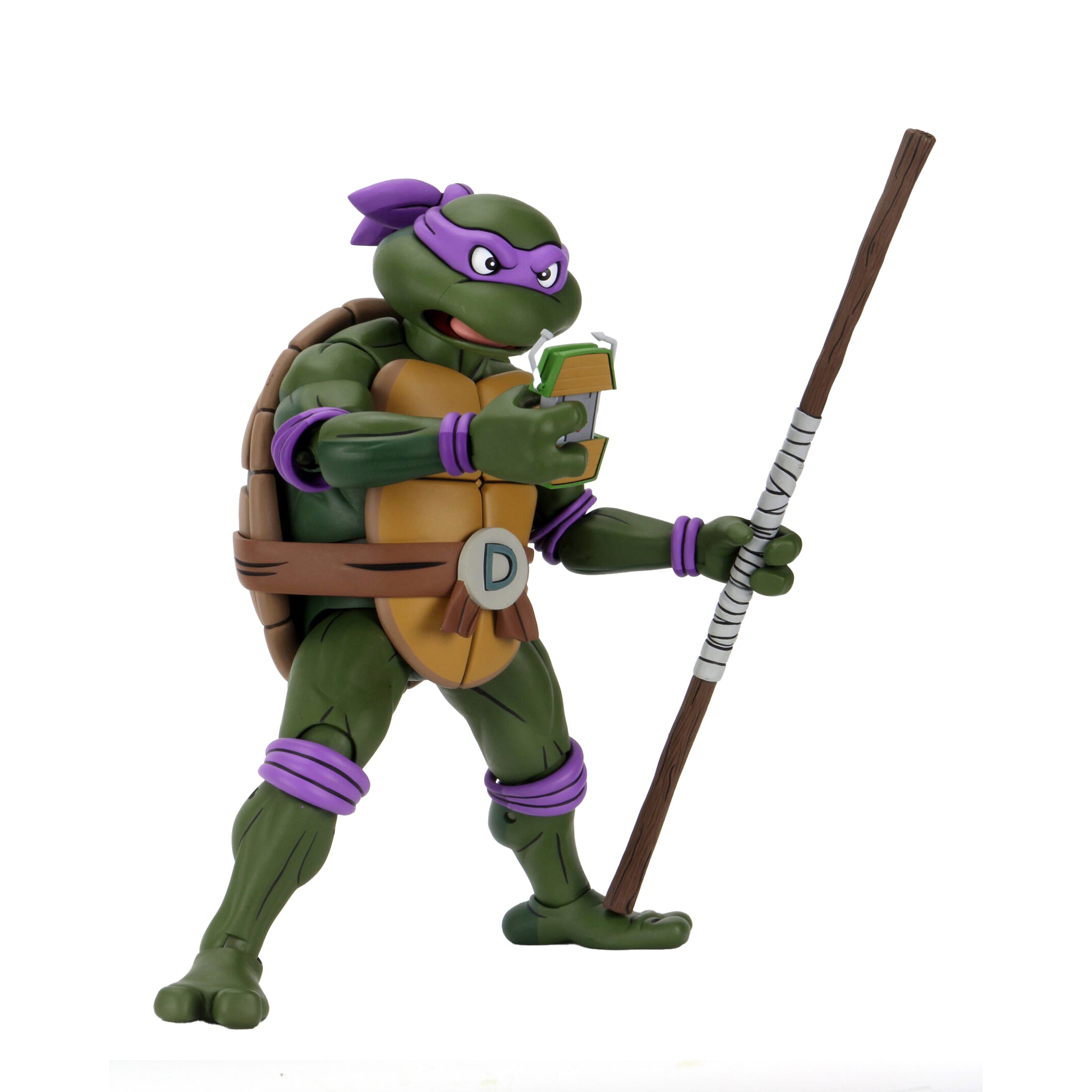 NECA Teenage Mutant Ninja Turtles Cartoon Giant Size Donatello 1/4 Scale Action Figure – photo 5 of 11