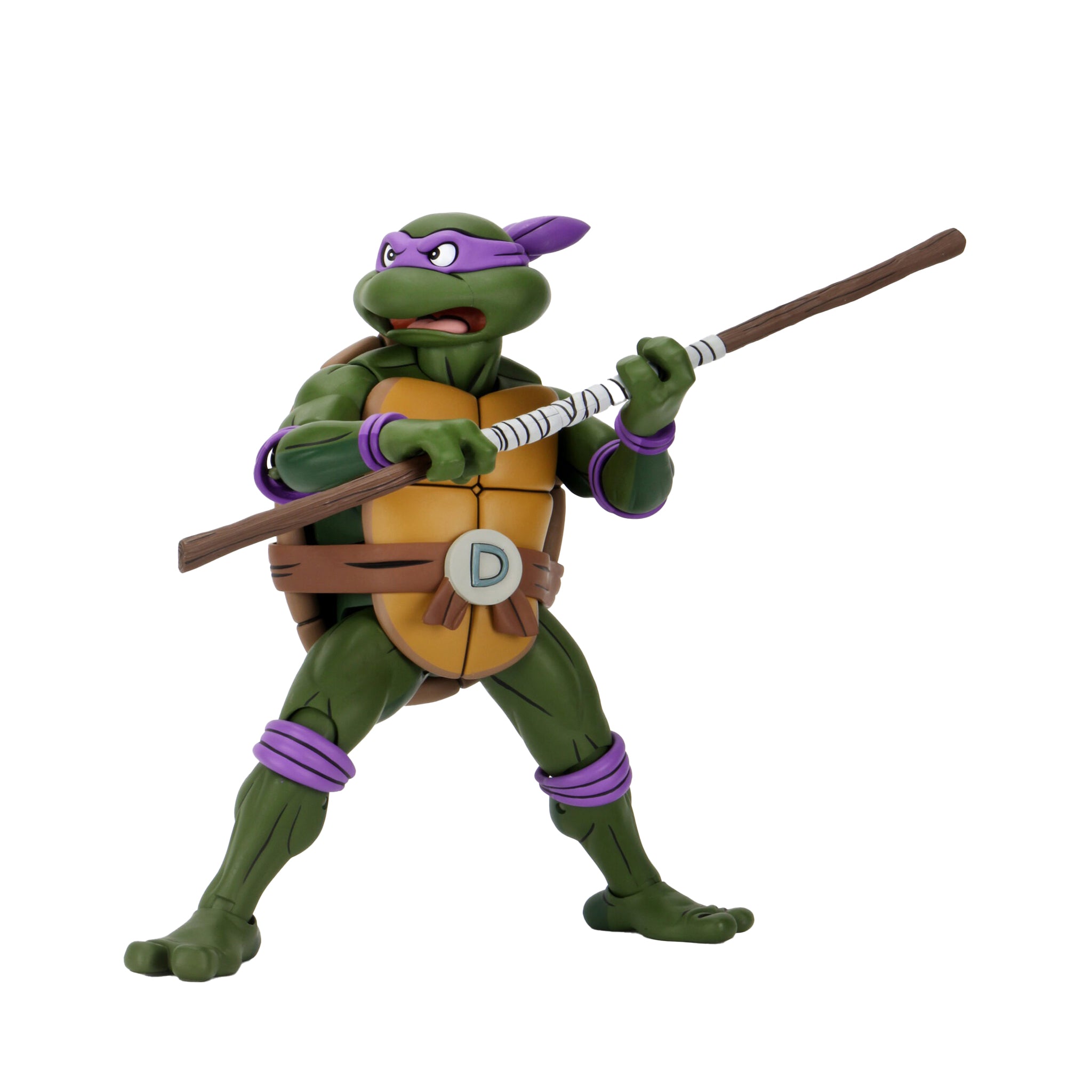 NECA Teenage Mutant Ninja Turtles Cartoon Giant Size Donatello 1/4 Scale Action Figure – photo 7 of 11