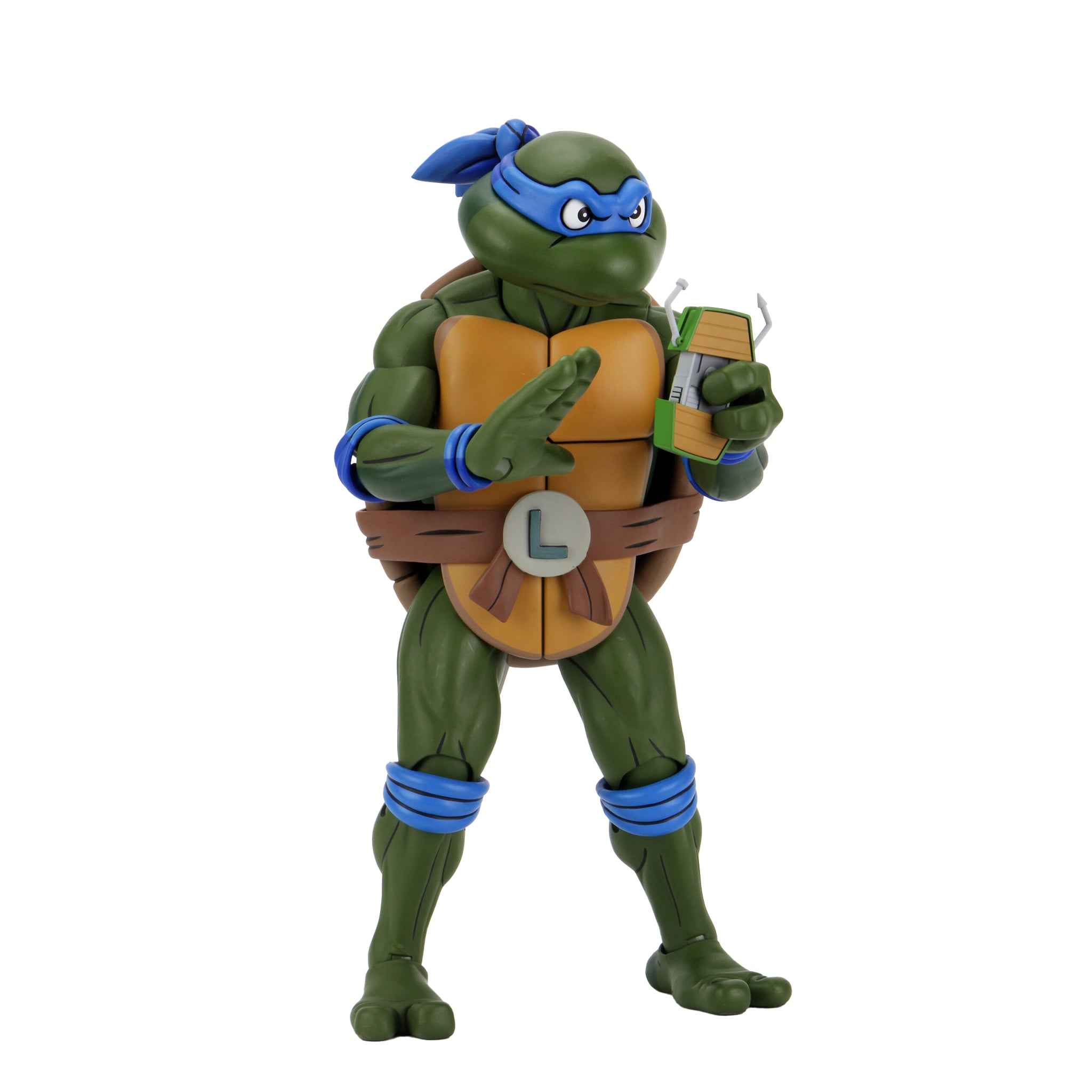 NECA Teenage Mutant Ninja Turtles Cartoon Giant Size Leonardo 1/4 Scale Action Figure – photo 2 of 8