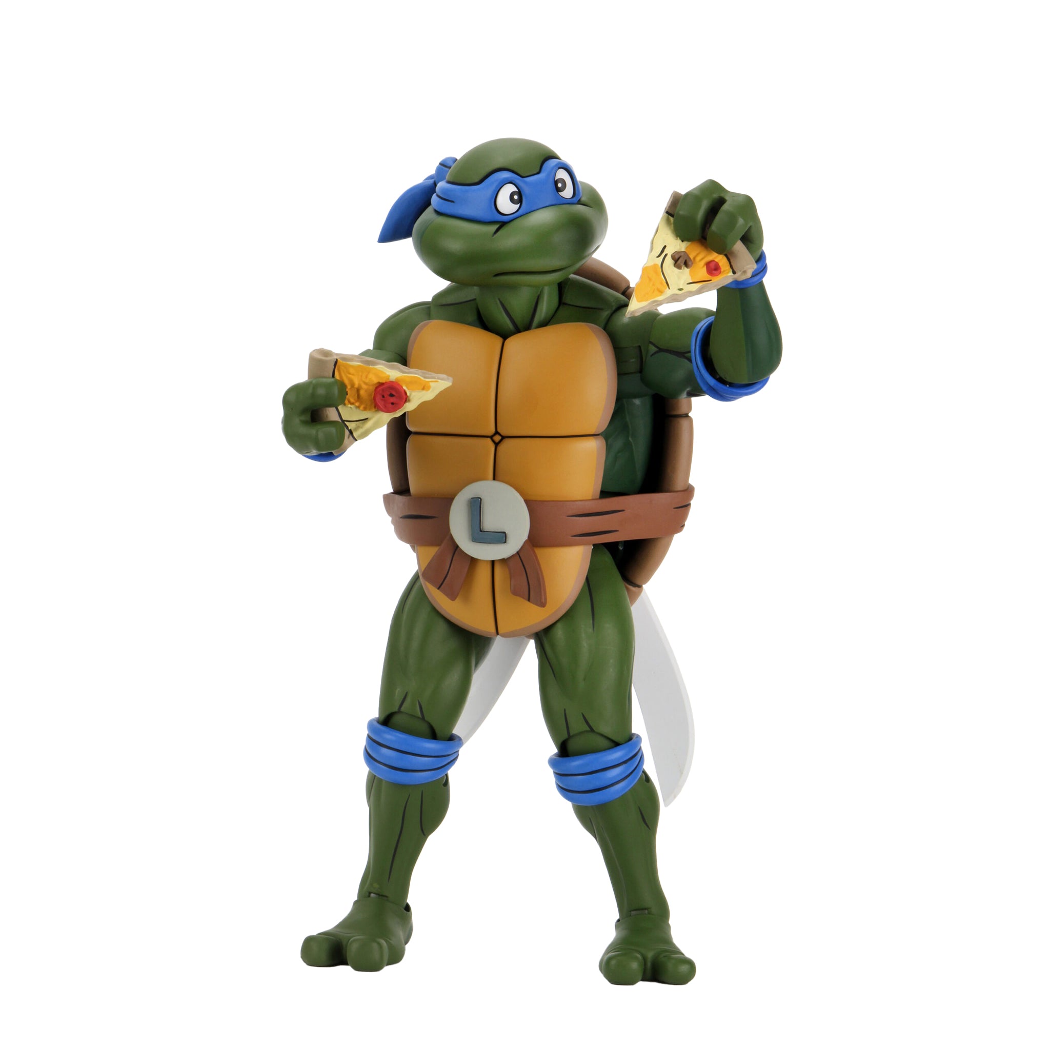 NECA Teenage Mutant Ninja Turtles Cartoon Giant Size Leonardo 1/4 Scale Action Figure – photo 3 of 8