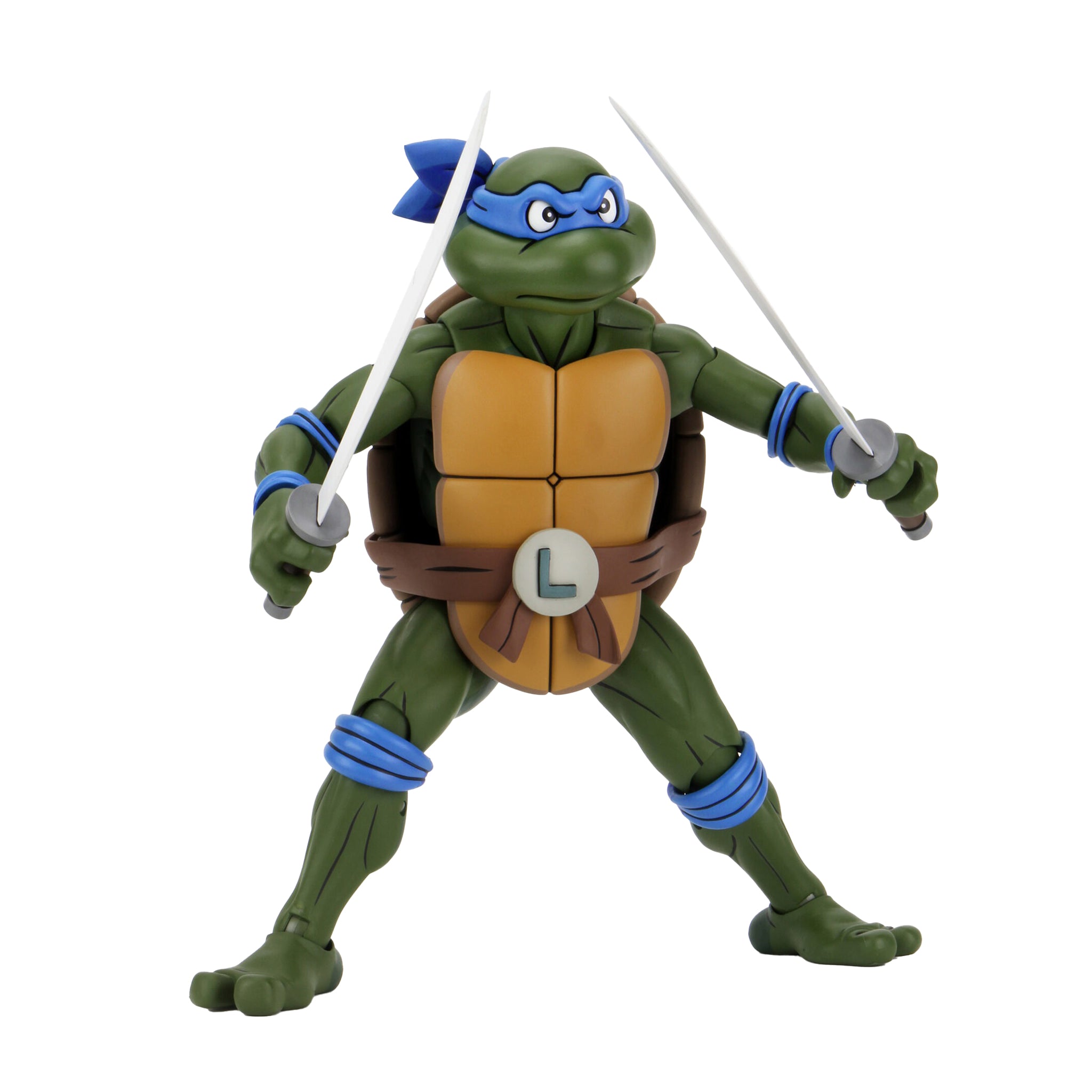 NECA Teenage Mutant Ninja Turtles Cartoon Giant Size Leonardo 1/4 Scale Action Figure – photo 5 of 8