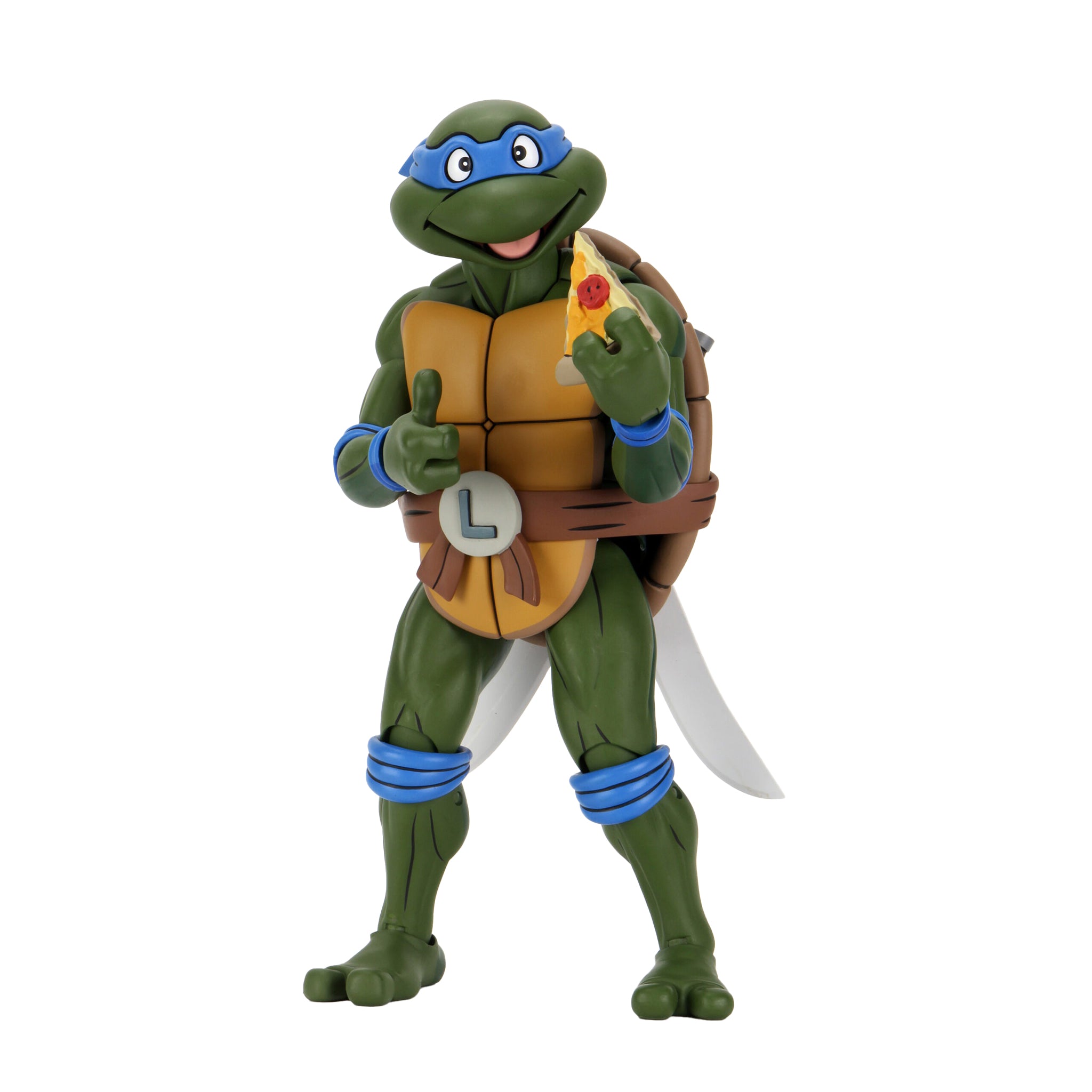 NECA Teenage Mutant Ninja Turtles Cartoon Giant Size Leonardo 1/4 Scale Action Figure – photo 7 of 8