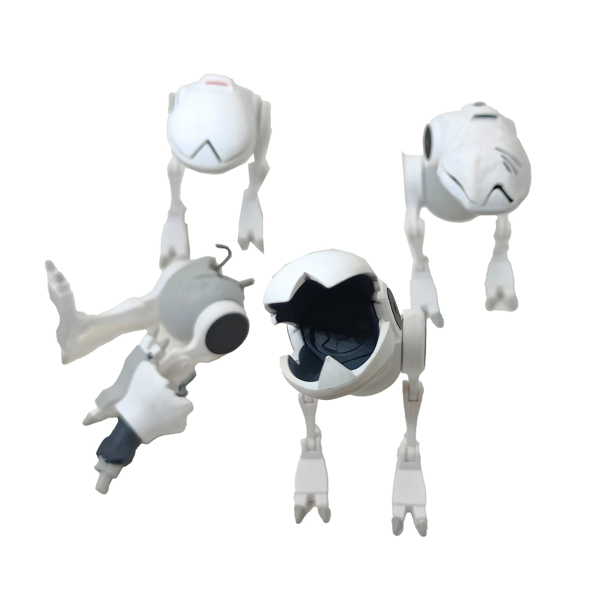 NECA Teenage Mutant Ninja Turtles Cartoon Mousers 4 Piece Bundle 2022 – Teenage Mutant Ninja Turtles, NECA, 2 cm, 2022, pre-owned collector piece, Uncanny Collectibles Dublin Ireland