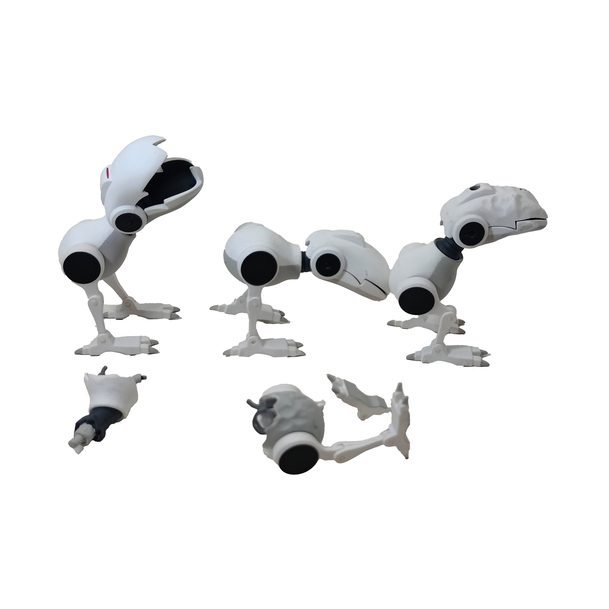 NECA Teenage Mutant Ninja Turtles Cartoon Mousers 4 Piece Bundle 2022 – Teenage Mutant Ninja Turtles, NECA, 2 cm, 2022, pre-owned collector piece, Uncanny Collectibles Dublin Ireland