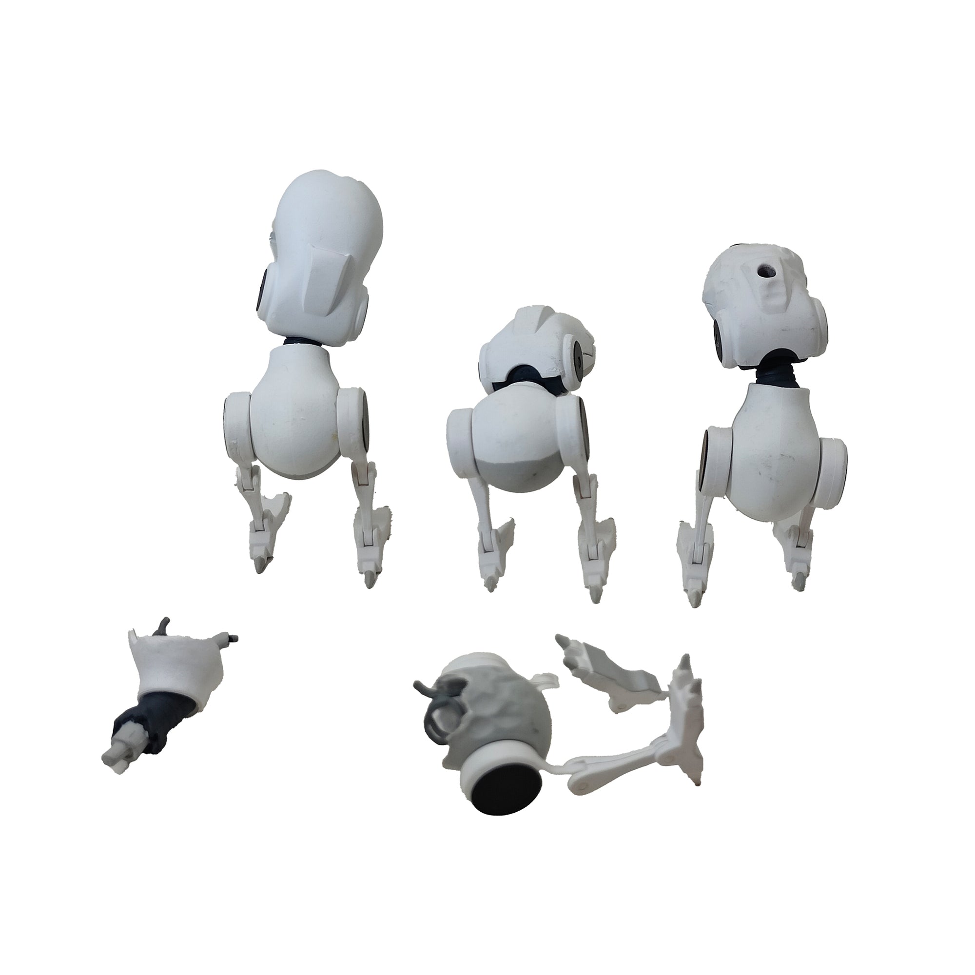 NECA Teenage Mutant Ninja Turtles Cartoon Mousers 4 Piece Bundle 2022