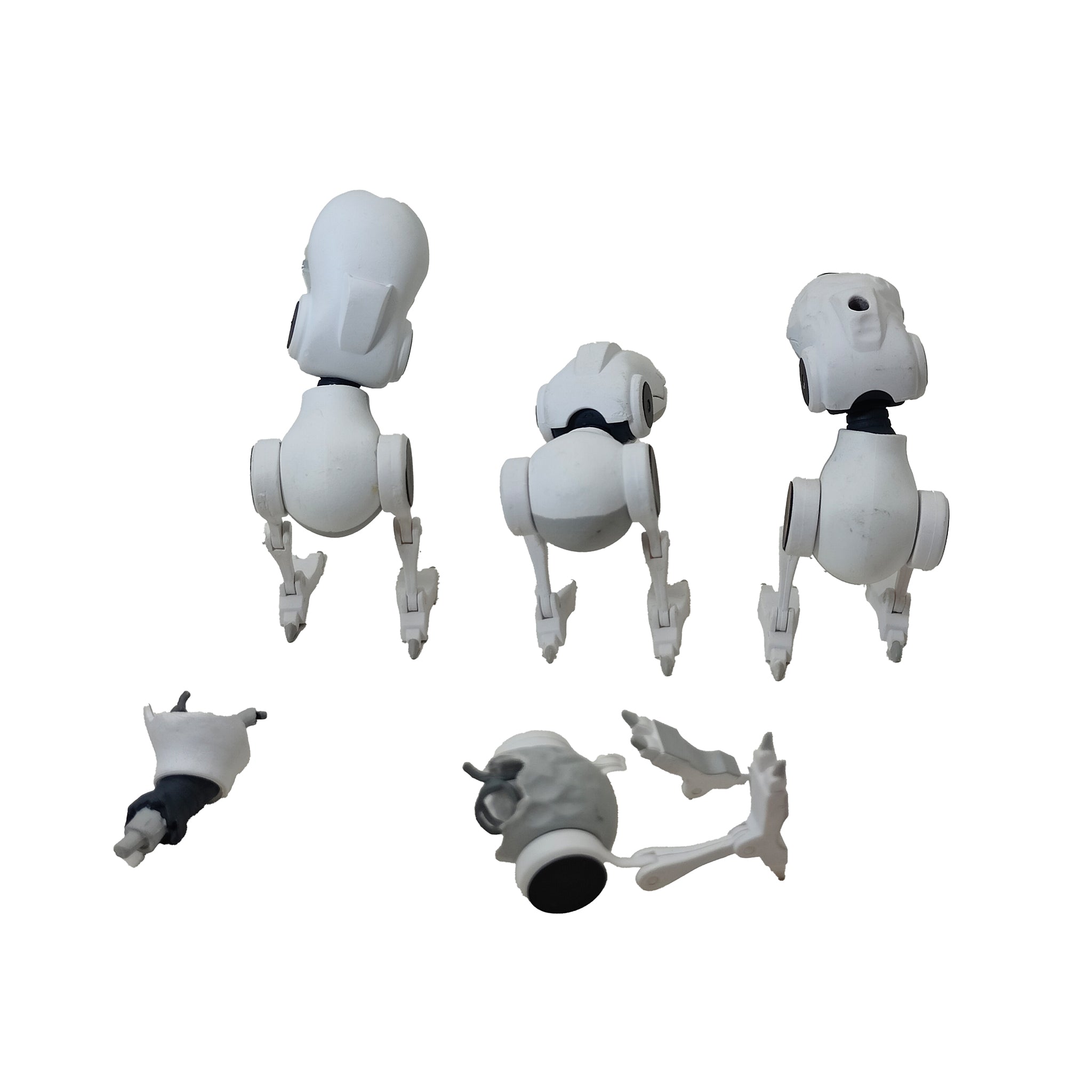 NECA Teenage Mutant Ninja Turtles Cartoon Mousers 4 Piece Bundle 2022 – Teenage Mutant Ninja Turtles, NECA, 2 cm, 2022, pre-owned collector piece, Uncanny Collectibles Dublin Ireland