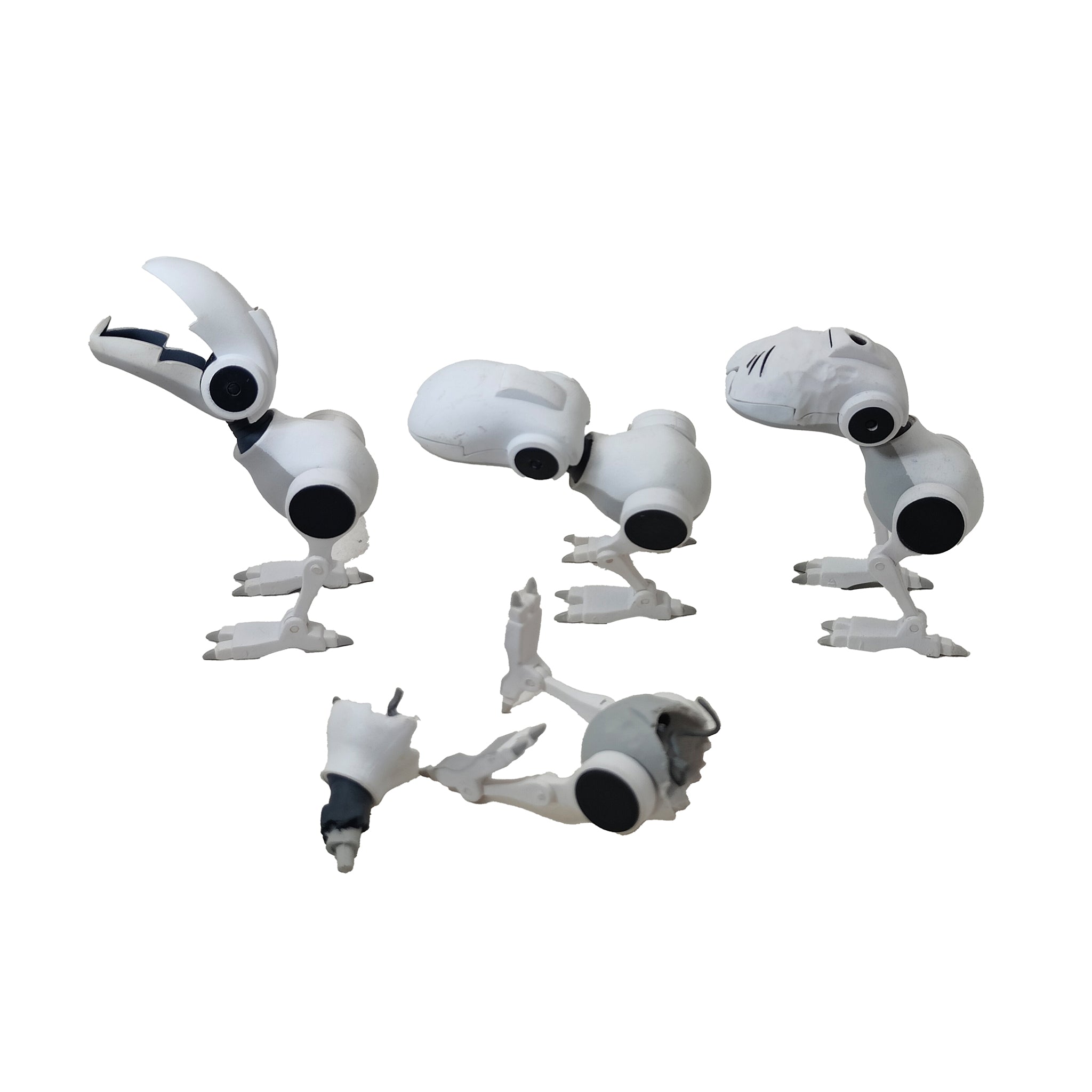 NECA Teenage Mutant Ninja Turtles Cartoon Mousers 4 Piece Bundle 2022 – Teenage Mutant Ninja Turtles, NECA, 2 cm, 2022, pre-owned collector piece, Uncanny Collectibles Dublin Ireland