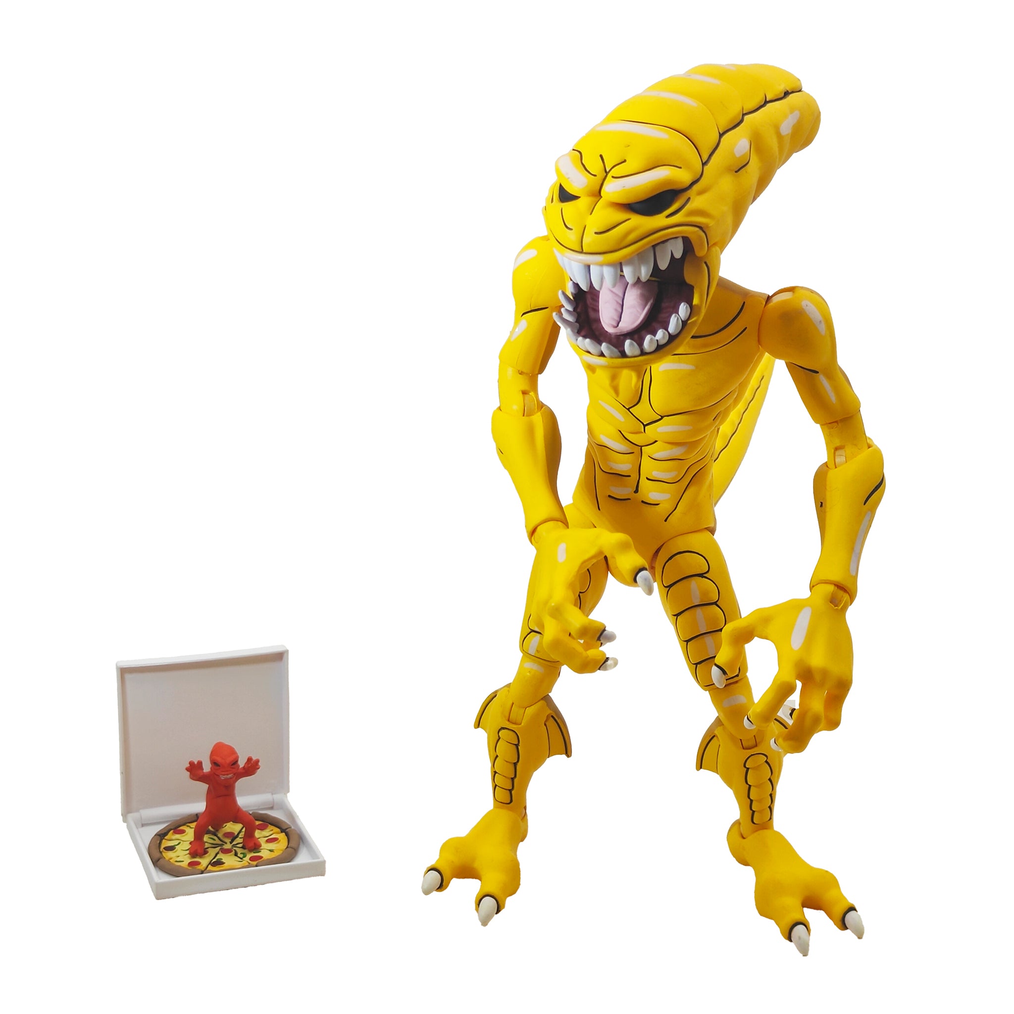 NECA Teenage Mutant Ninja Turtles Cartoon Pizza Monster Action Figure 2021 20cm – Teenage Mutant Ninja Turtles, NECA, 20 cm, 2021, pre-owned collector piece, Uncanny Collectibles Dublin Ireland