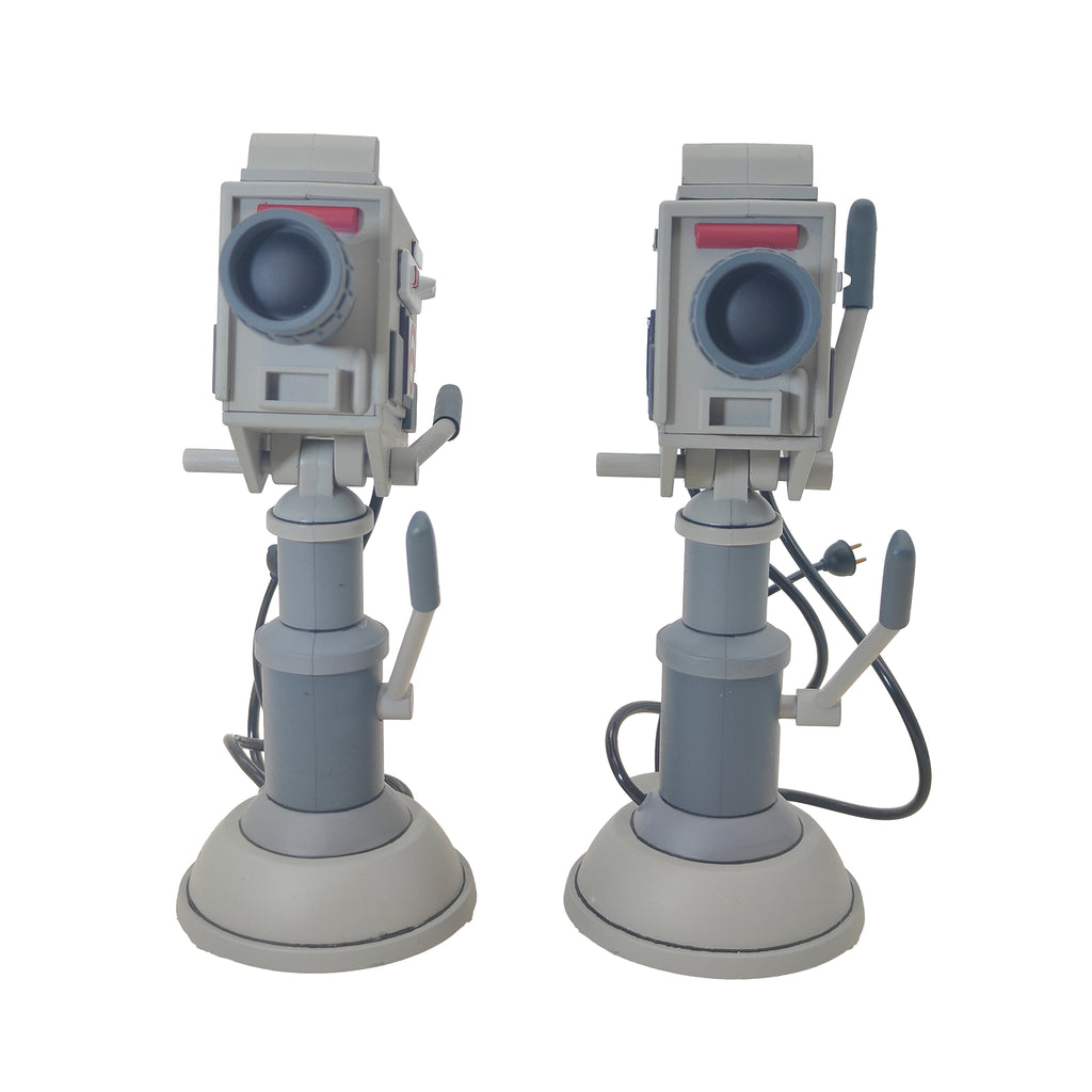 NECA Teenage Mutant Ninja Turtles Channel 6 News Cameras The Catwoman From Channel 6 Newsroom Set