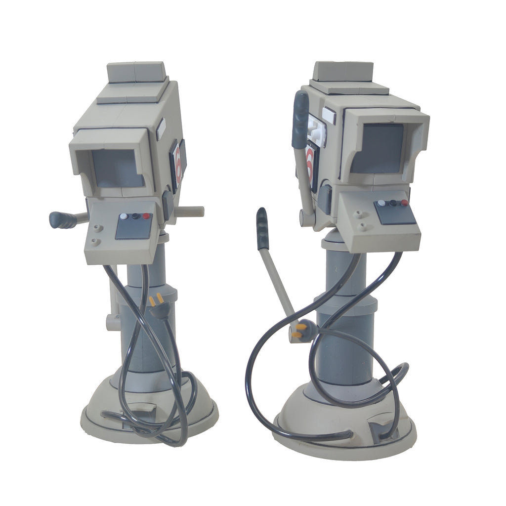 NECA Teenage Mutant Ninja Turtles Channel 6 News Cameras The Catwoman From Channel 6 Newsroom Set