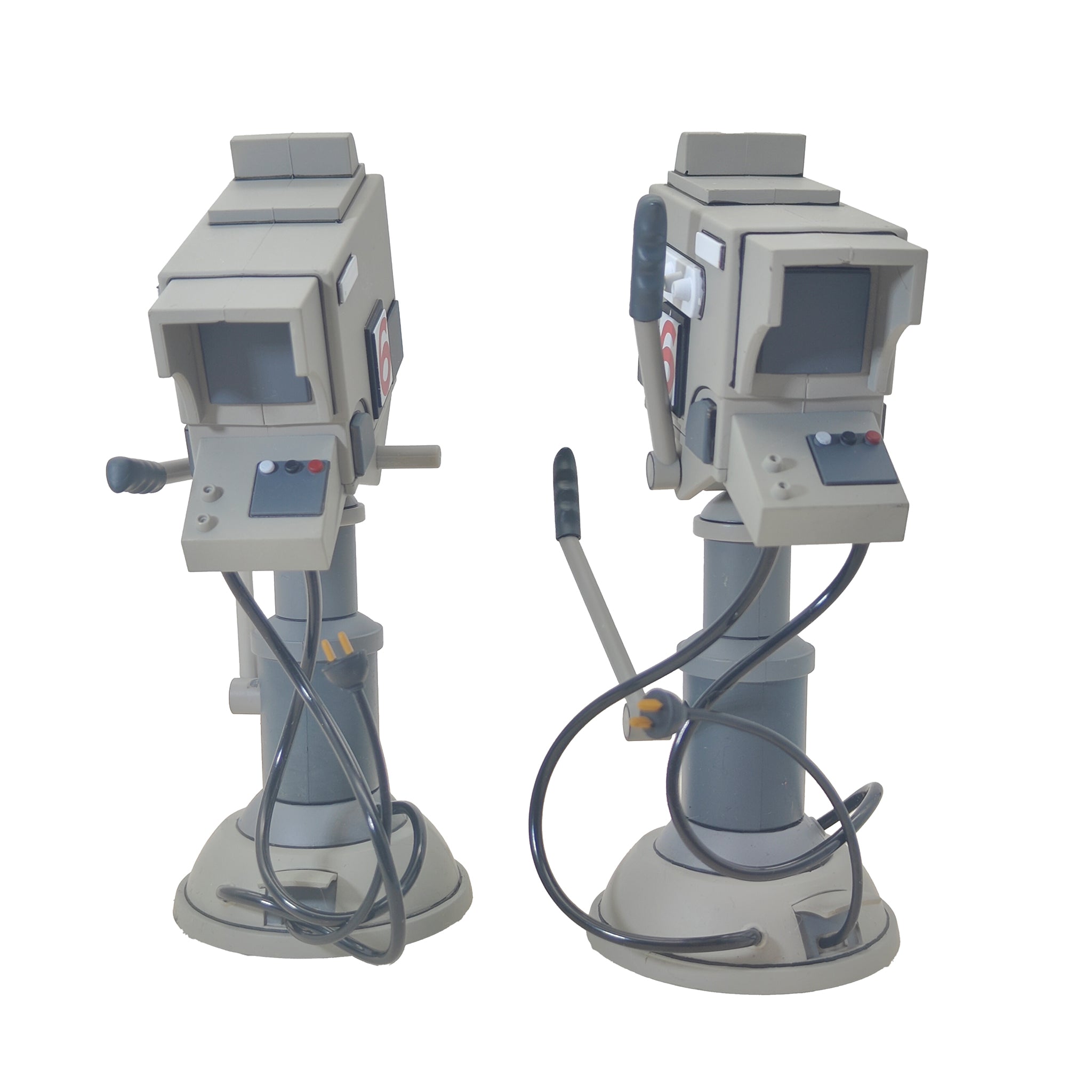 NECA Teenage Mutant Ninja Turtles Channel 6 News Cameras The Catwoman From Channel 6 Newsroom Set