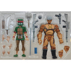 NECA Teenage Mutant Ninja Turtles Crooked Ninja Turtle Gang And Rock Soldier Cartoon 2-Pack 2022 18cm – Teenage Mutant Ninja Turtles, NECA, 18 cm, 2022, pre-owned collector piece, Uncanny Collectibles Dublin Ireland