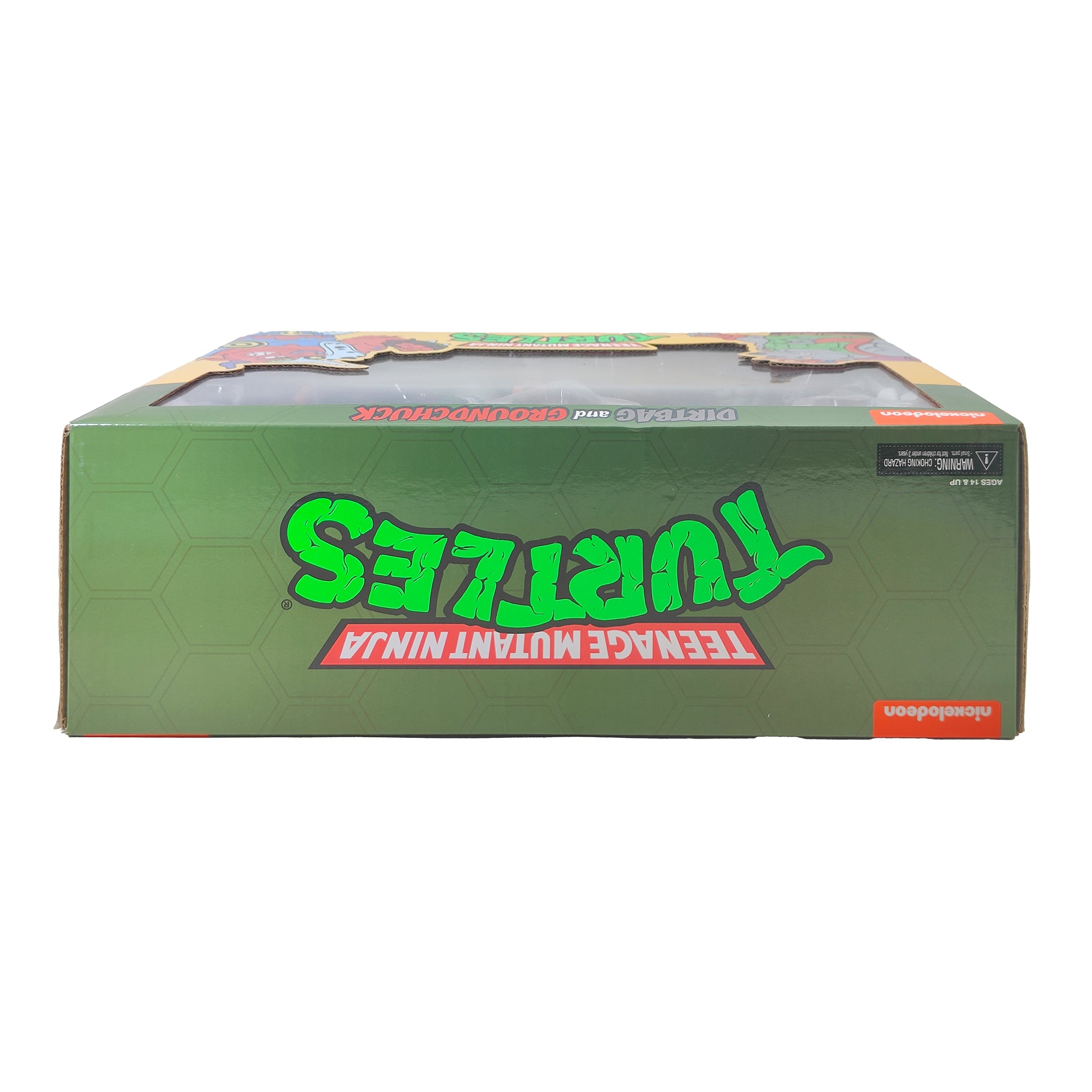 NECA Teenage Mutant Ninja Turtles Dirtbag and Groundchuck Cartoon 2-Pack 2022 – Teenage Mutant Ninja Turtles, NECA, 18 cm, 2022, pre-owned collector piece, Uncanny Collectibles Dublin Ireland