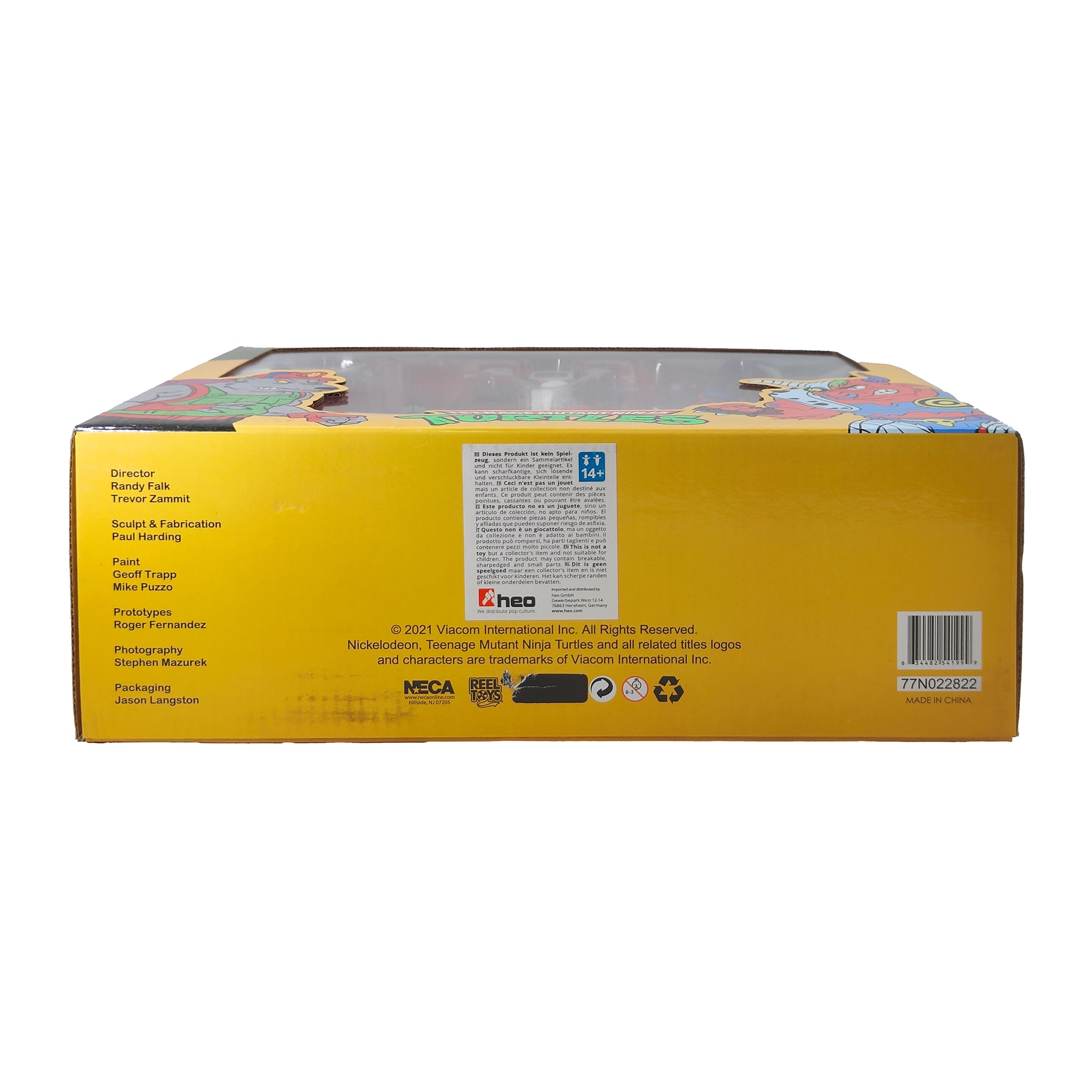 NECA Teenage Mutant Ninja Turtles Dirtbag and Groundchuck Cartoon 2-Pack 2022 – Teenage Mutant Ninja Turtles, NECA, 18 cm, 2022, pre-owned collector piece, Uncanny Collectibles Dublin Ireland