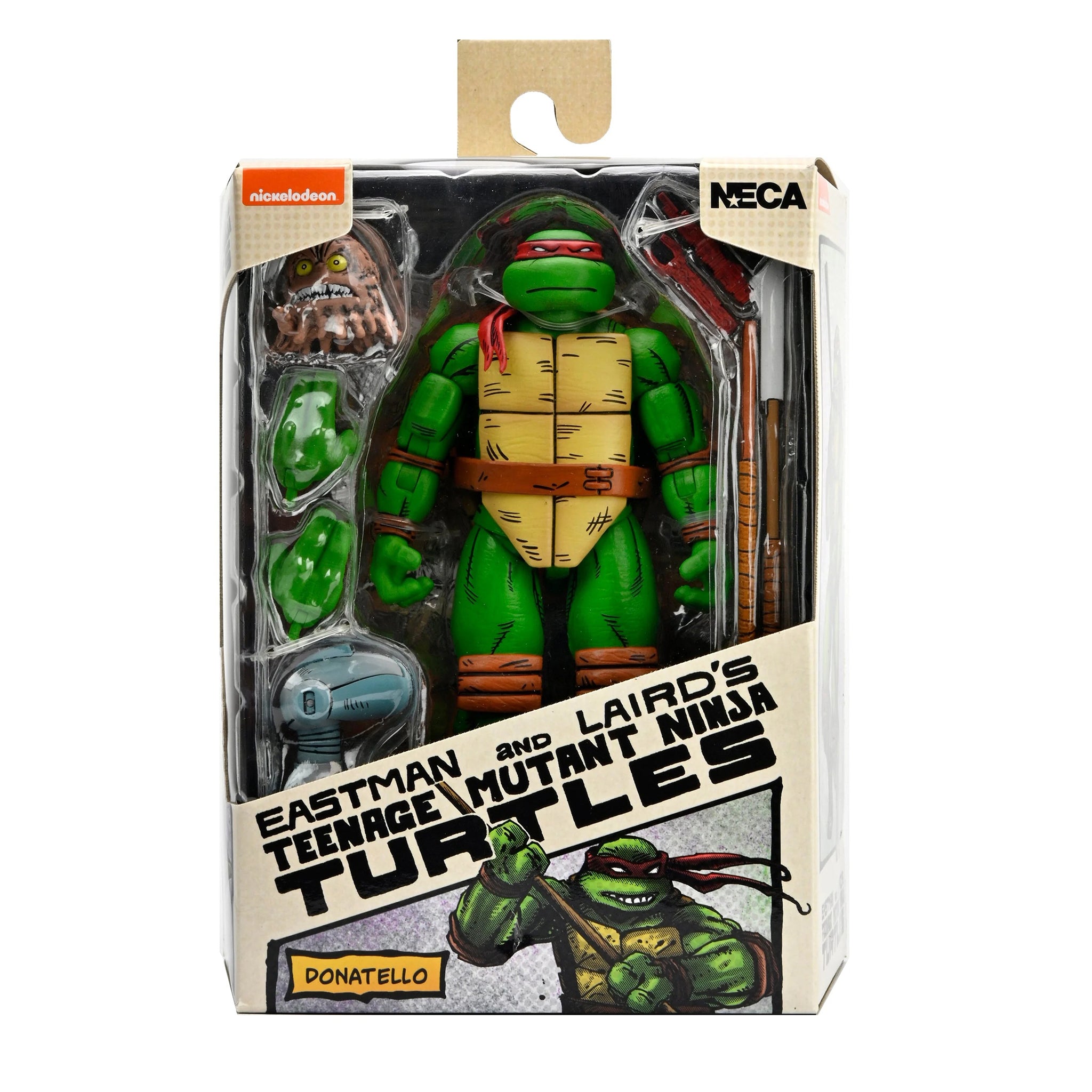 NECA Teenage Mutant Ninja Turtles Donatello Mirage Comics Action Figure – Teenage Mutant Ninja Turtles, NECA, 18 cm, brand new collector item, Uncanny Collectibles Dublin Ireland