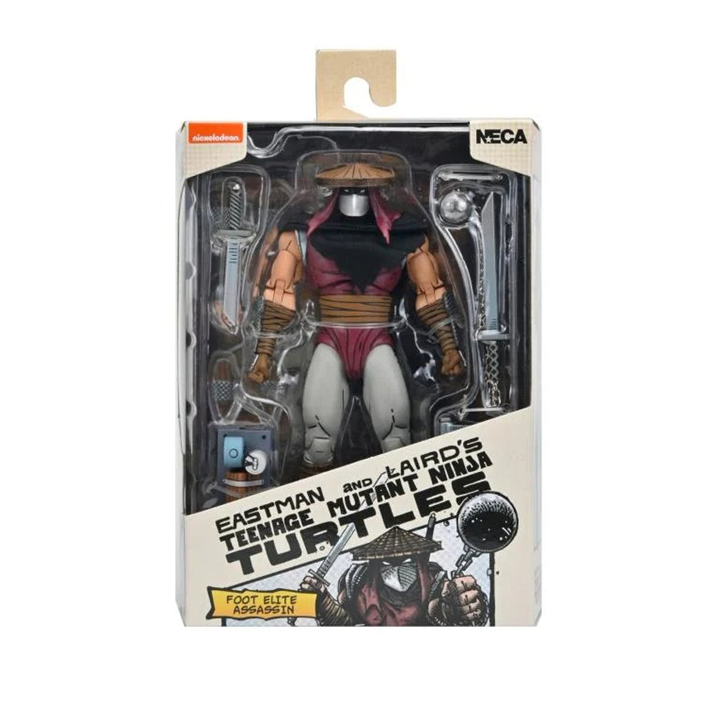 NECA Teenage Mutant Ninja Turtles Foot Elite Assassin  Mirage Comics Action Figure