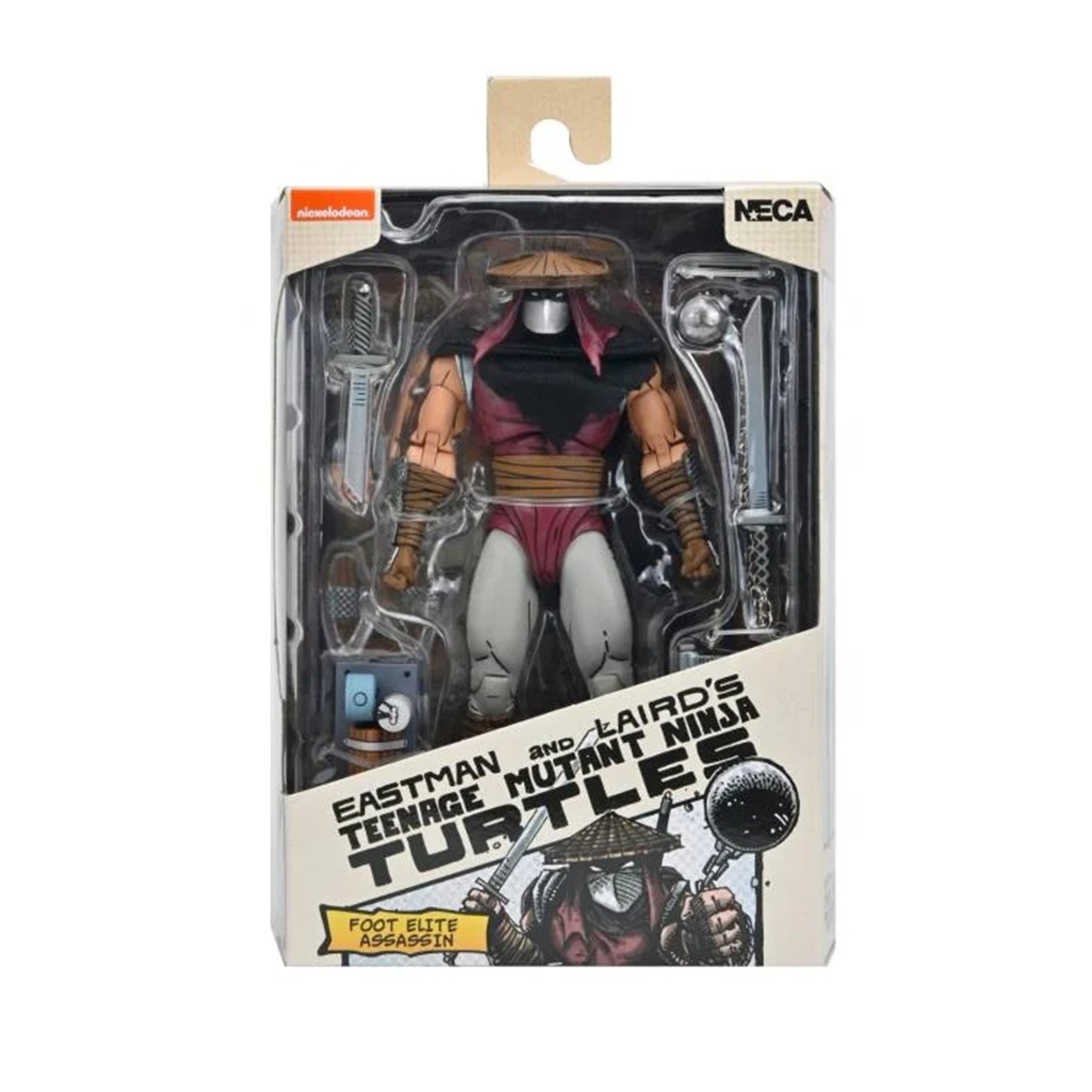 NECA Teenage Mutant Ninja Turtles Foot Elite Assassin  Mirage Comics Action Figure – Teenage Mutant Ninja Turtles, NECA, 18 cm, brand new collector item, Uncanny Collectibles Dublin Ireland