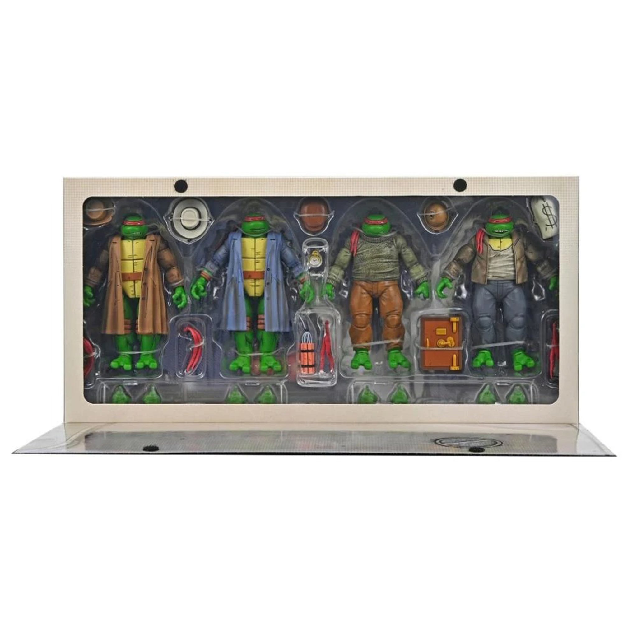 NECA Teenage Mutant Ninja Turtles Gangster Turtles 4 Pack Action Figures – photo 16 of 16