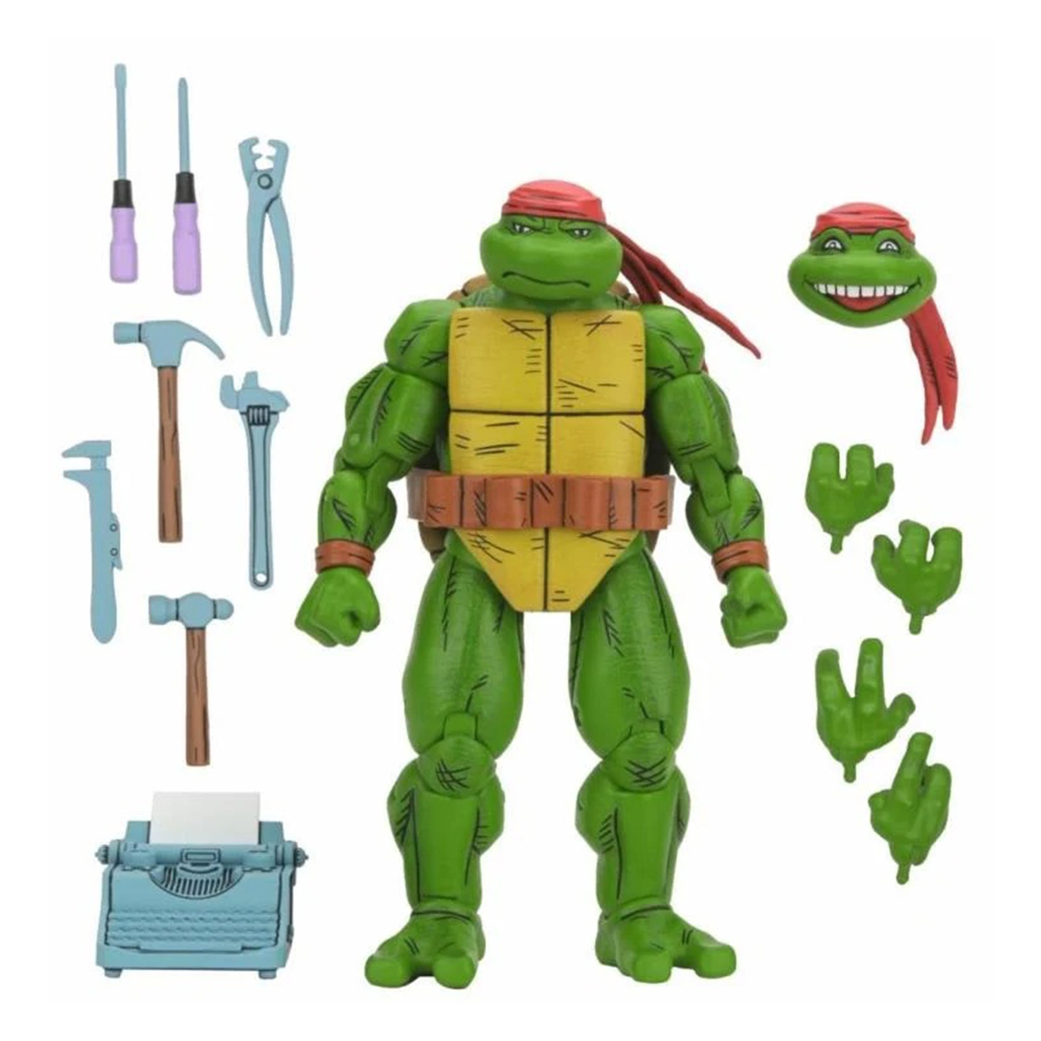 NECA Teenage Mutant Ninja Turtles Handyman Donatello  Mirage Comics Action Figure – Teenage Mutant Ninja Turtles, NECA, 18 cm, brand new collector item, Uncanny Collectibles Dublin Ireland