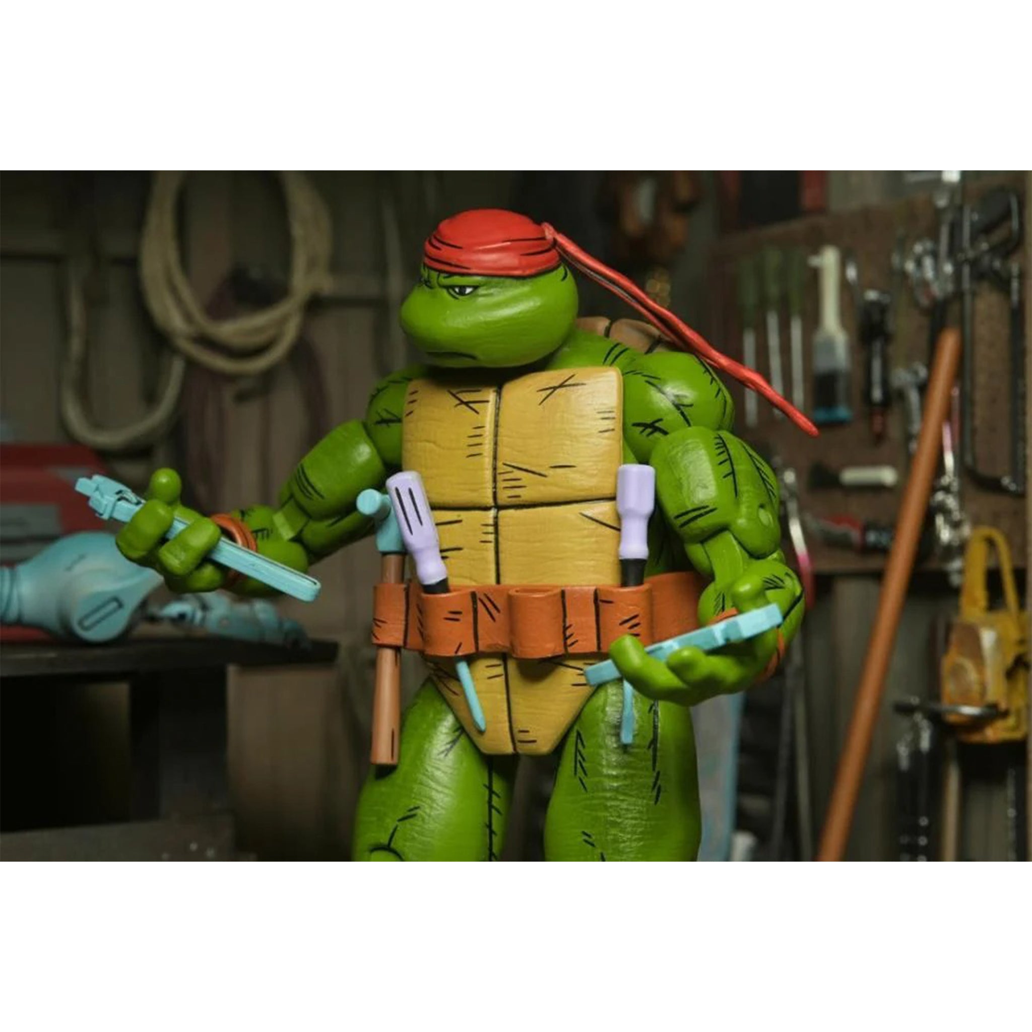 NECA Teenage Mutant Ninja Turtles Handyman Donatello  Mirage Comics Action Figure – Teenage Mutant Ninja Turtles, NECA, 18 cm, brand new collector item, Uncanny Collectibles Dublin Ireland